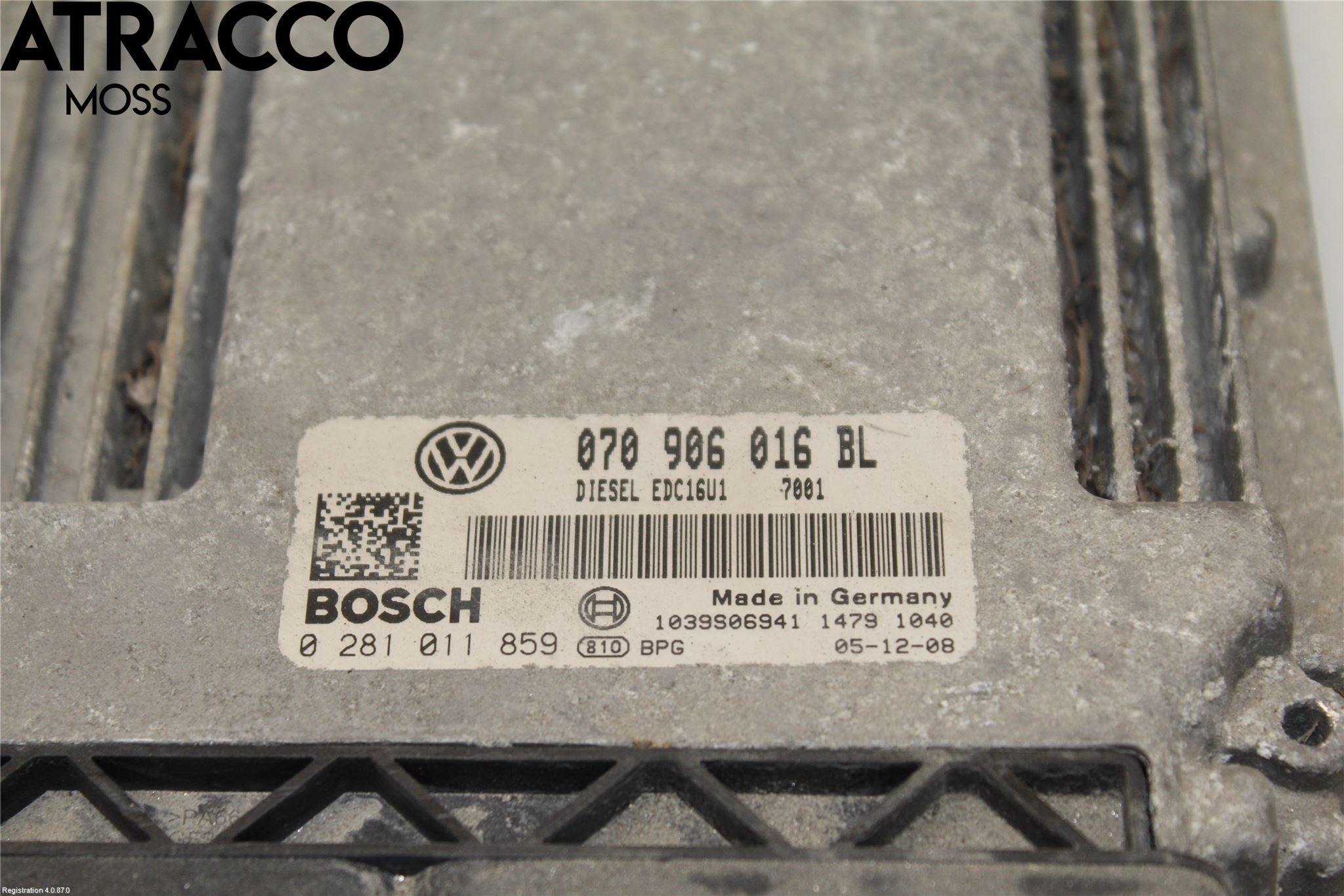 Volkswagen VW TOUAREG 7L 03-10 Styrenhet Insprut Bensin