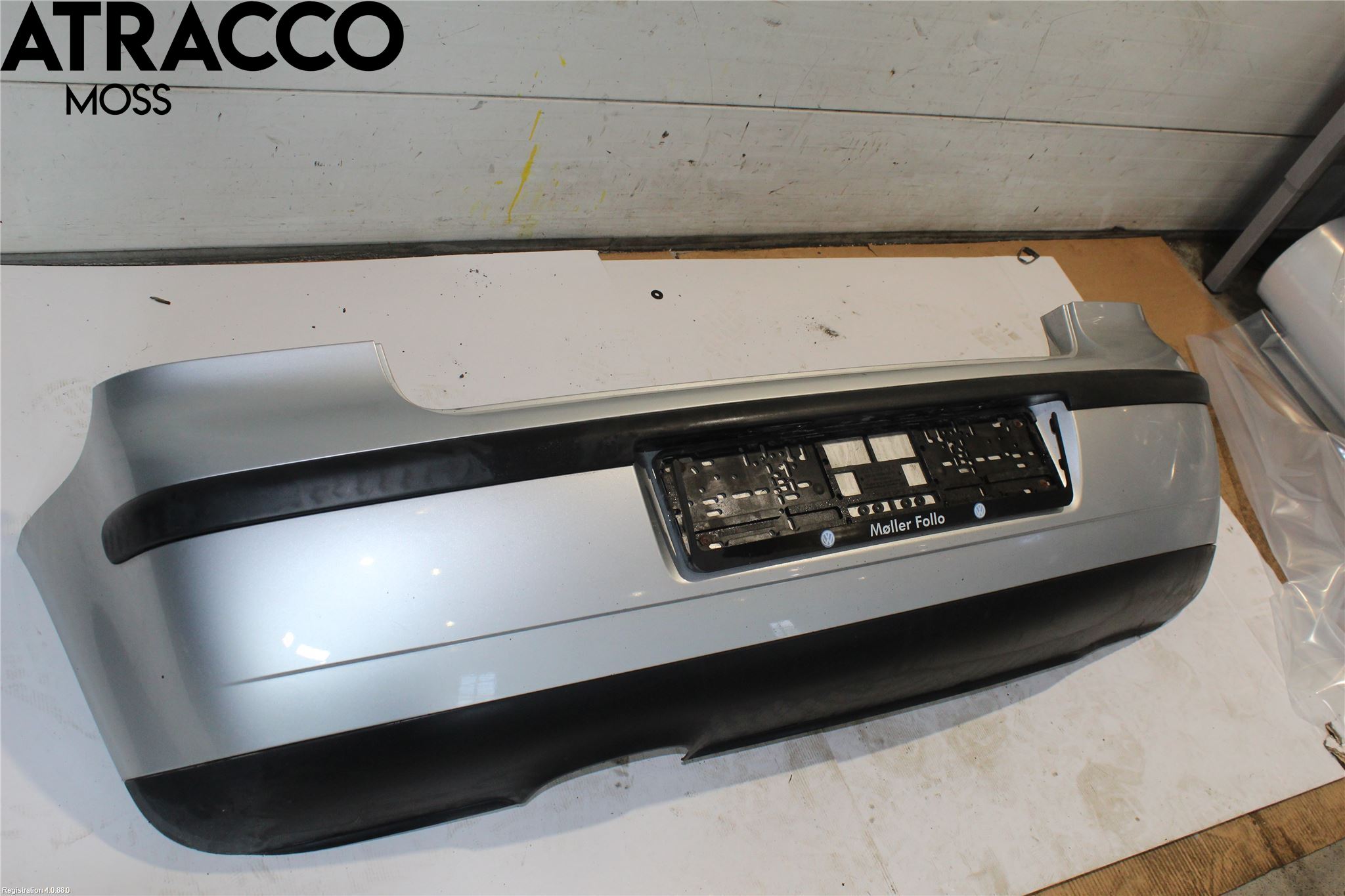 Volkswagen VW POLO 02-05 Stötfångarbeklädnad Bak