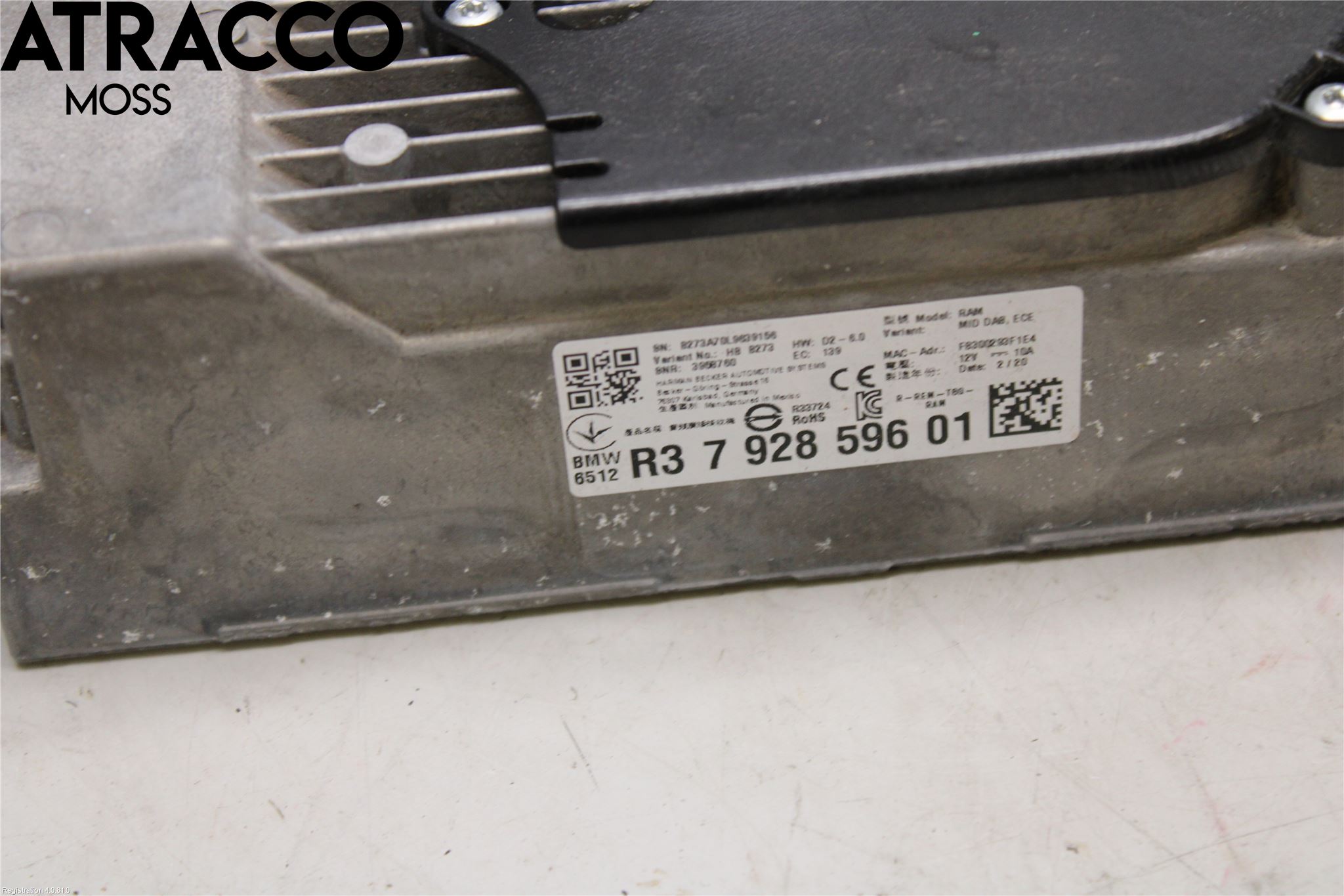 BMW X3 G01 18- Radio-Stereo Förstärkare