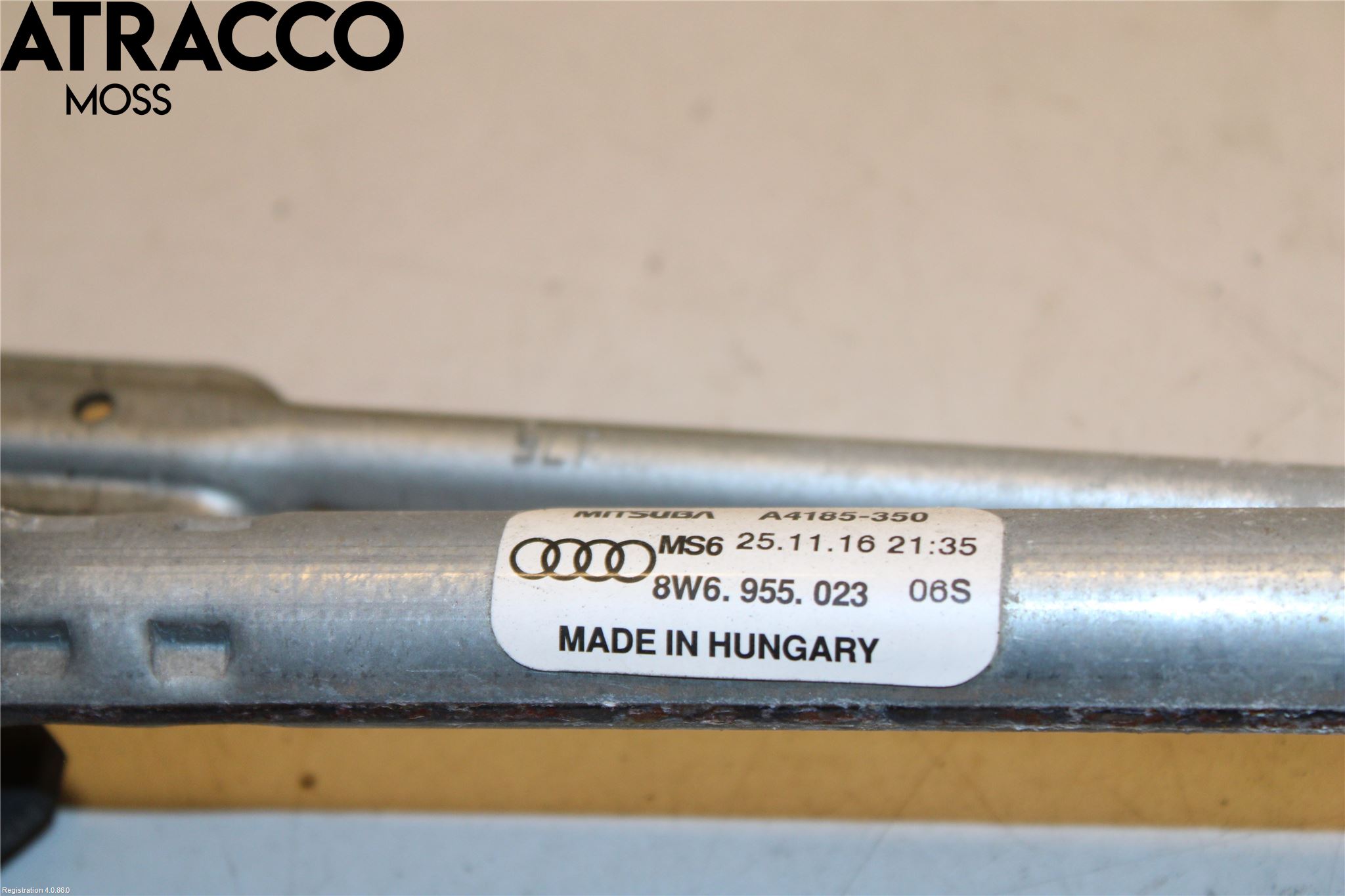 Audi A5 17- Torkarmotor Vindruta