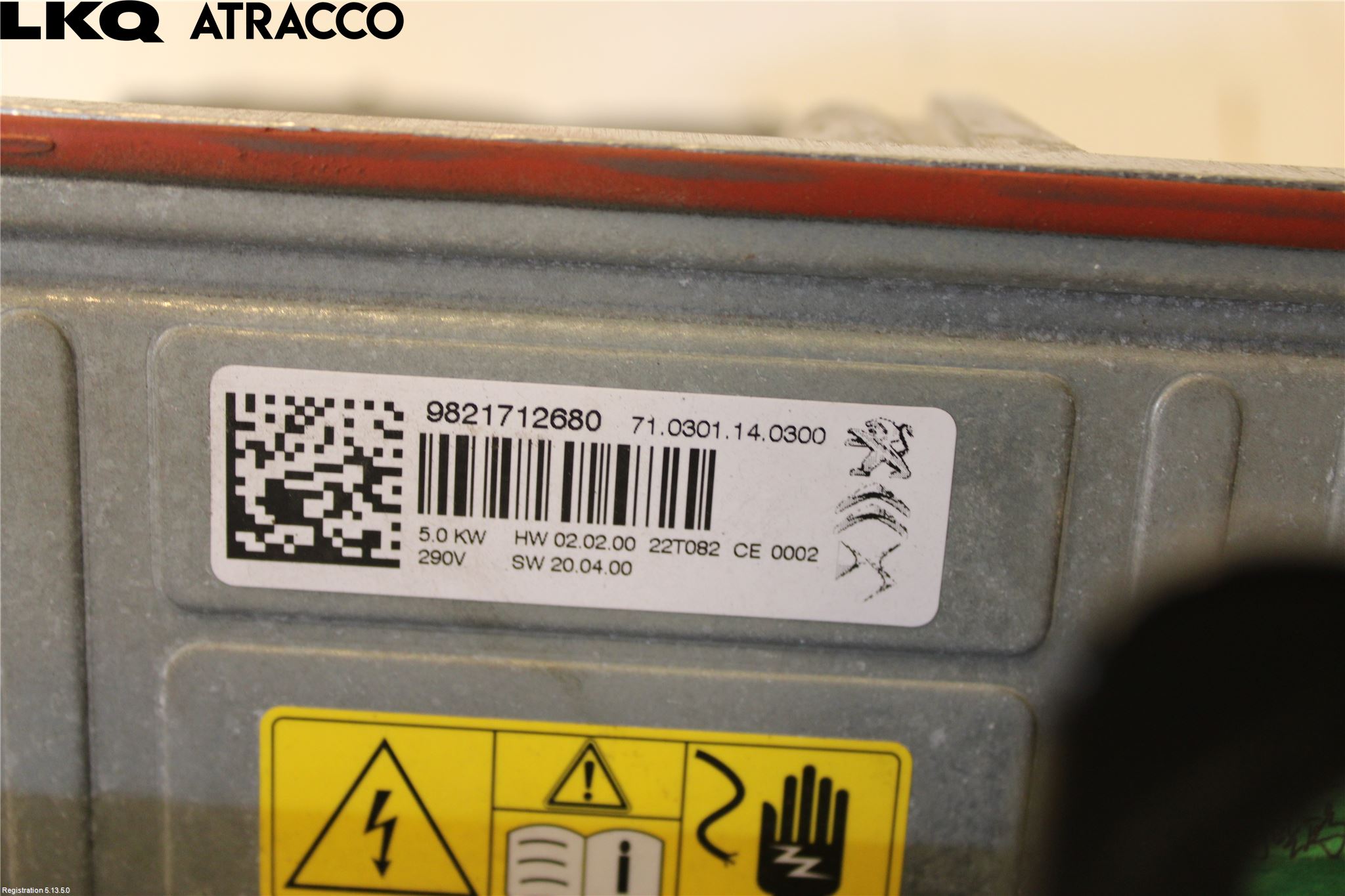 Opel CORSA F, CORSA-E 20- Värme Cellpaket Komp