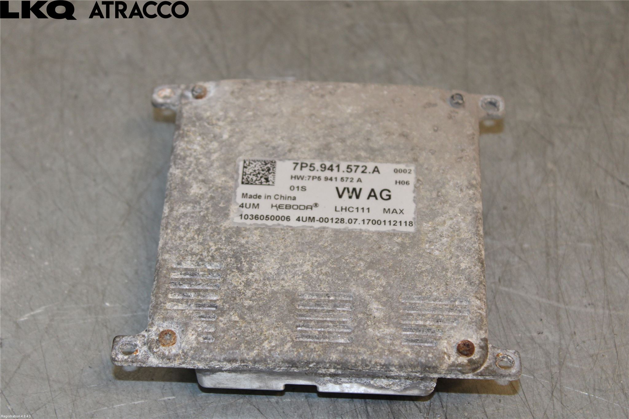 Volkswagen VW GOLF / E-GOLF VII 13-20 Styrenhet Strålkastare