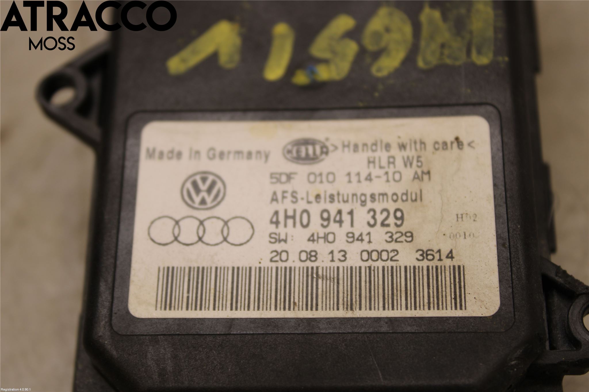 Volkswagen VW TIGUAN 07-16 Styrenhet Strålkastare