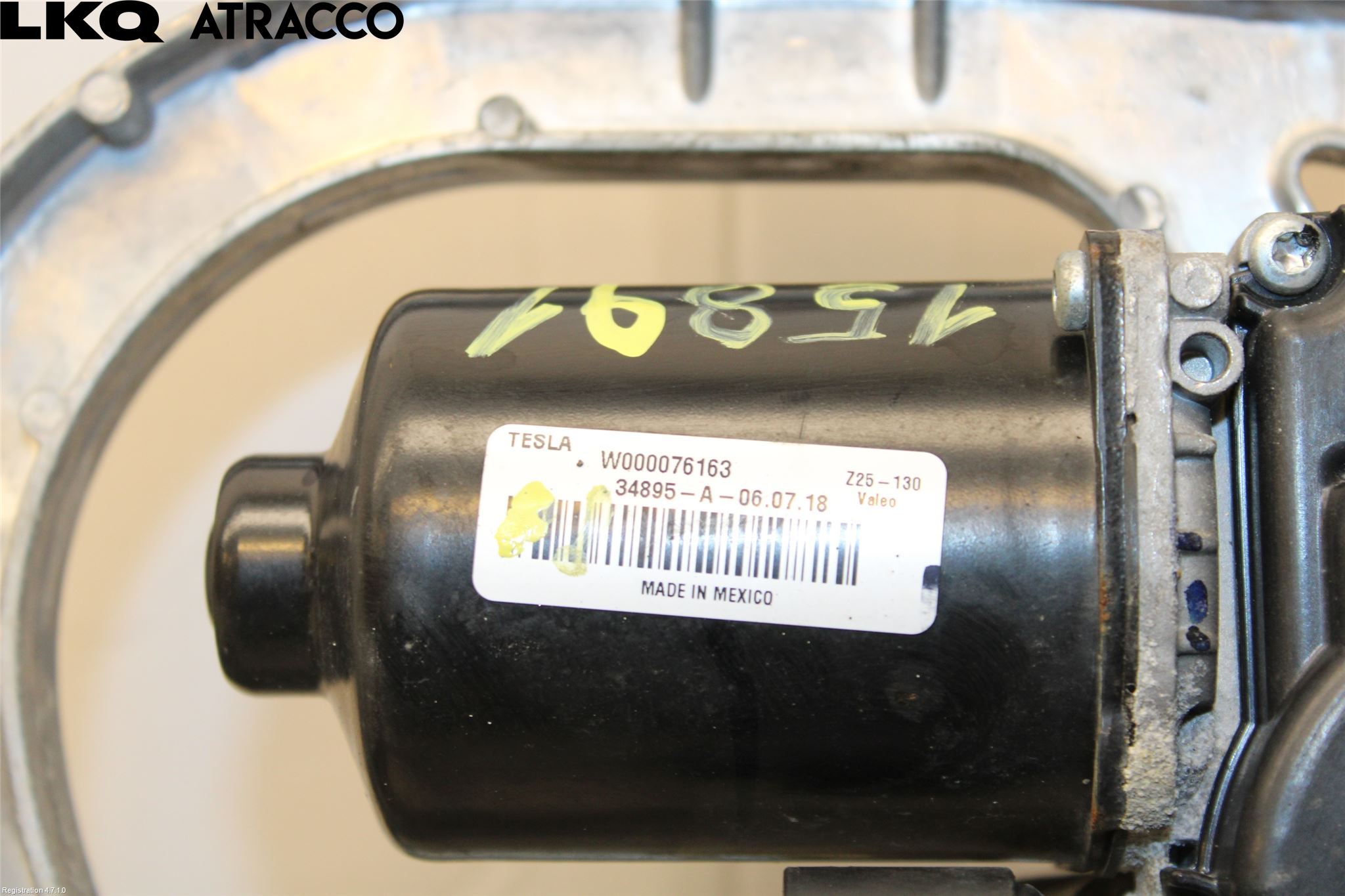 Tesla MODEL X 16- Torkarmotor Vindruta