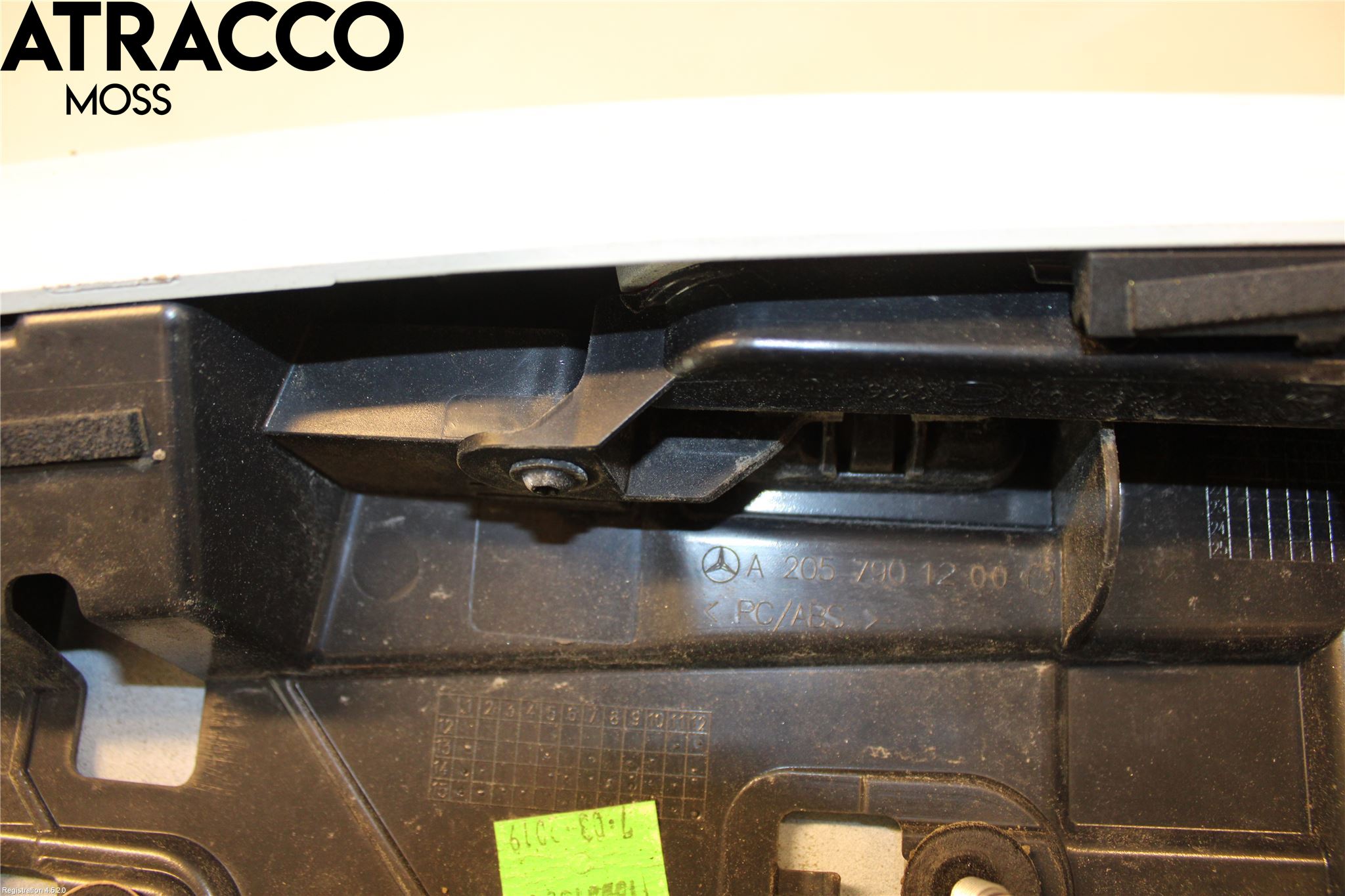 Mercedes-Benz MB C-KLASS (W205) 14-21 Spoiler Baklucka