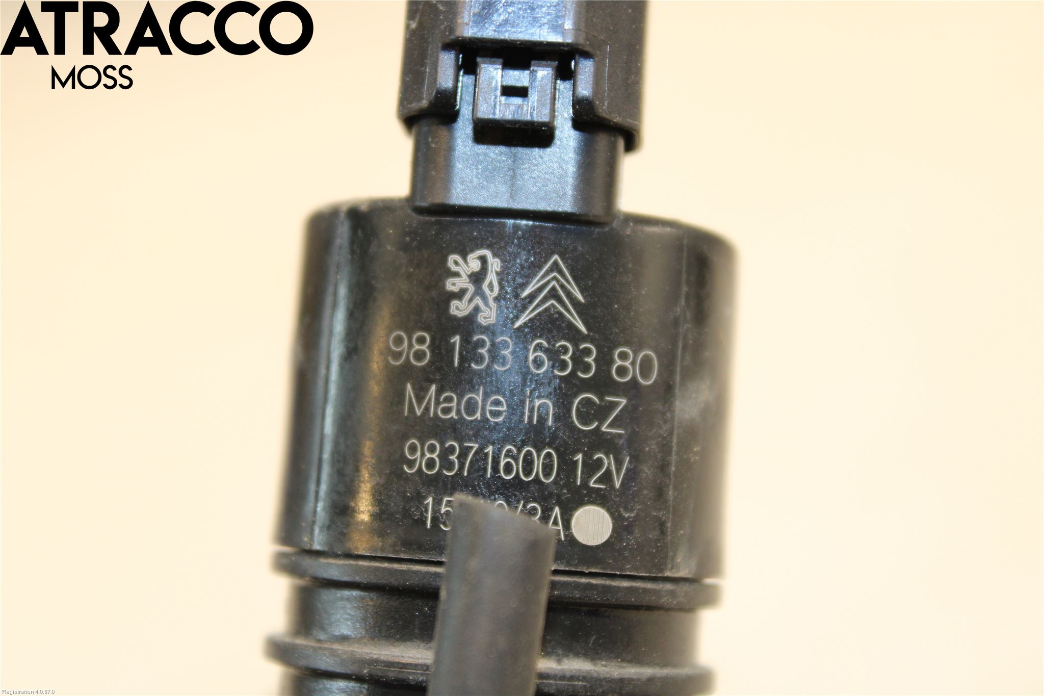 Peugeot 5008 17-24 Spolarpump Vindruta