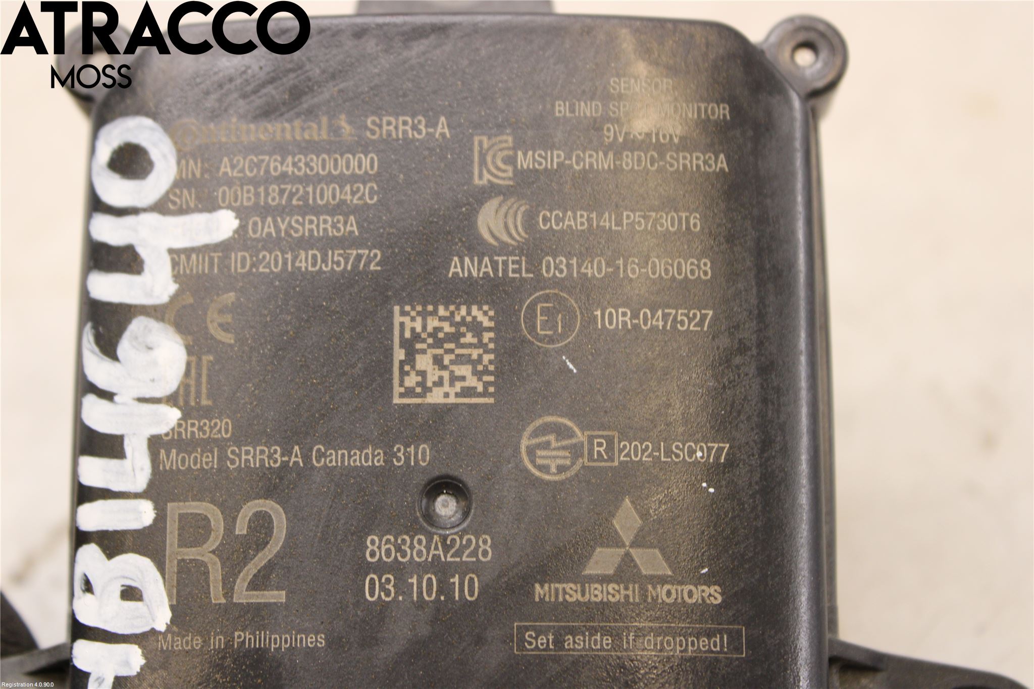 Mitsubishi OUTLANDER 13-21 Sensor Aktivt Kollisionsskydd