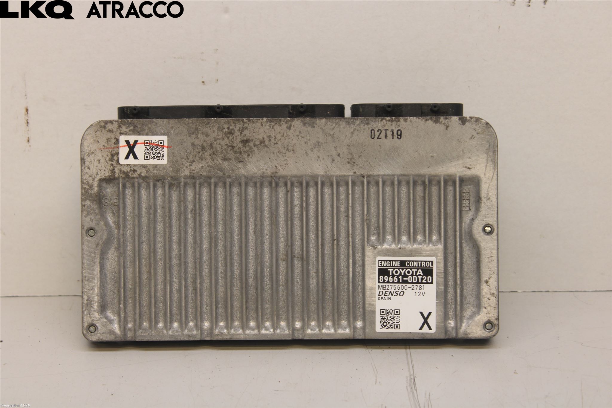 Toyota YARIS XP130 15-20 Styrenhet Insprut Bensin