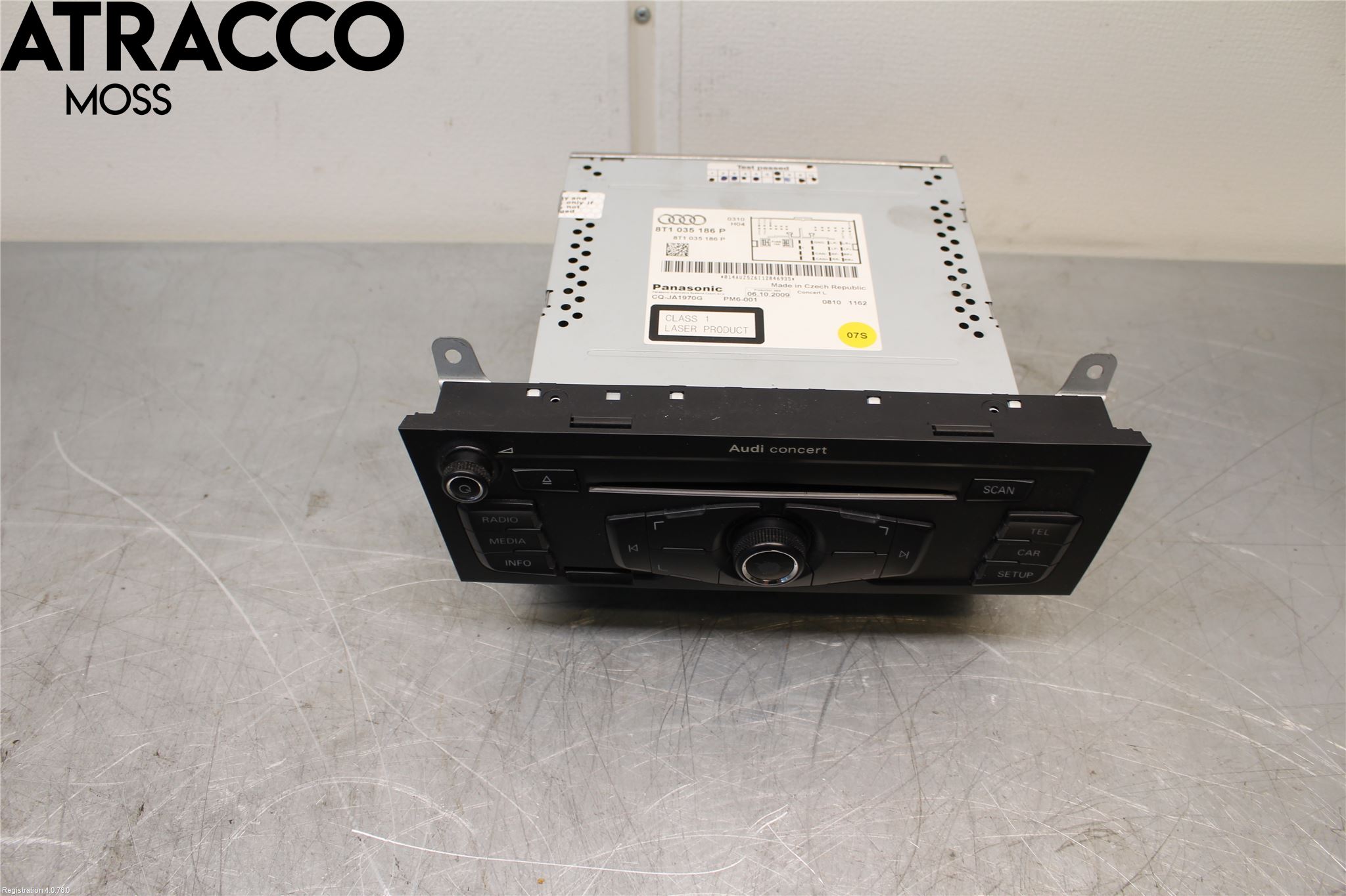 Audi A4/S4 08-11 Cd Radio - Multimediapanel