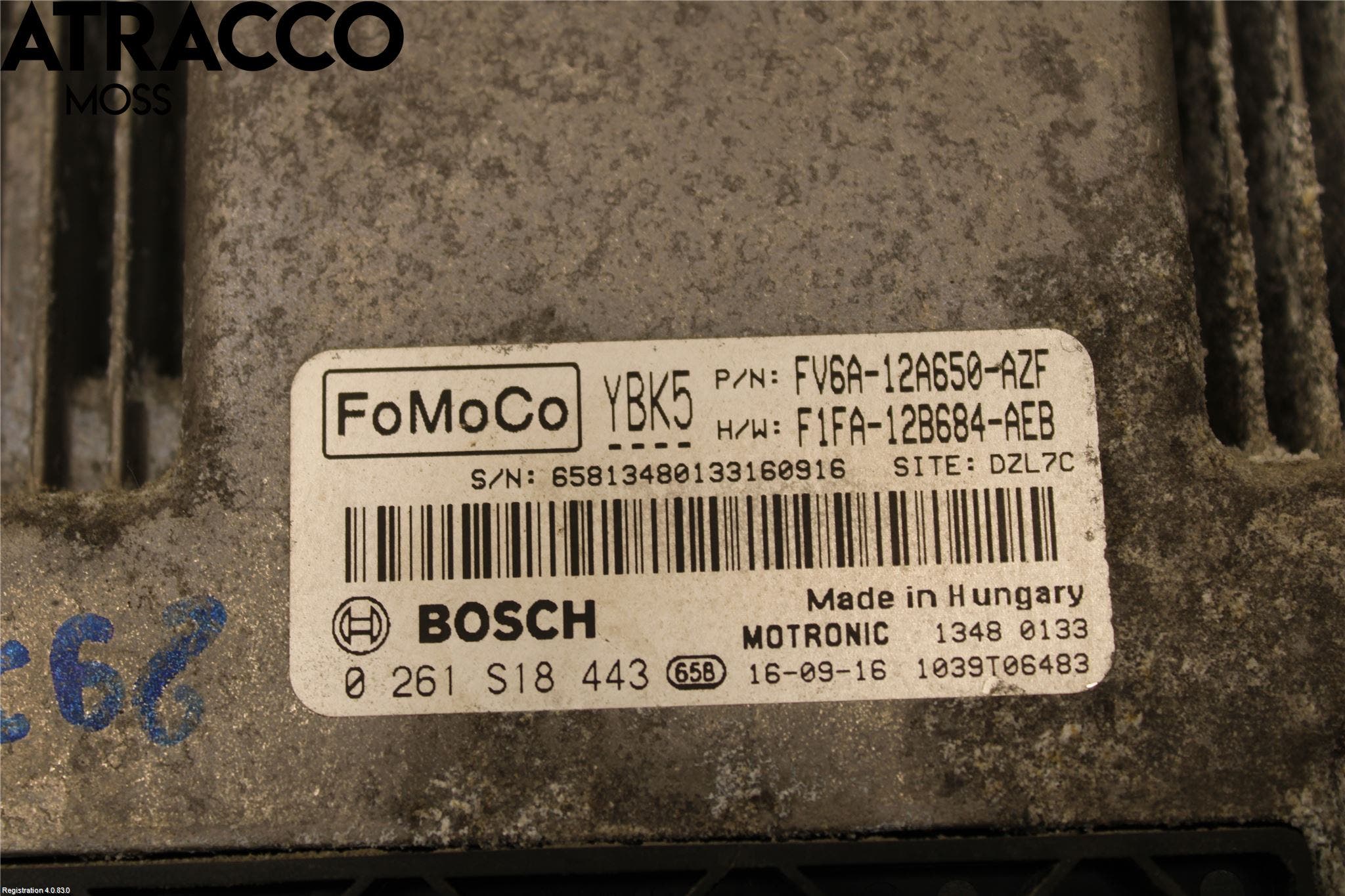 Ford TRANSIT/TOURNEO CONNECT 13-22 Styrenhet Insprut Bensin