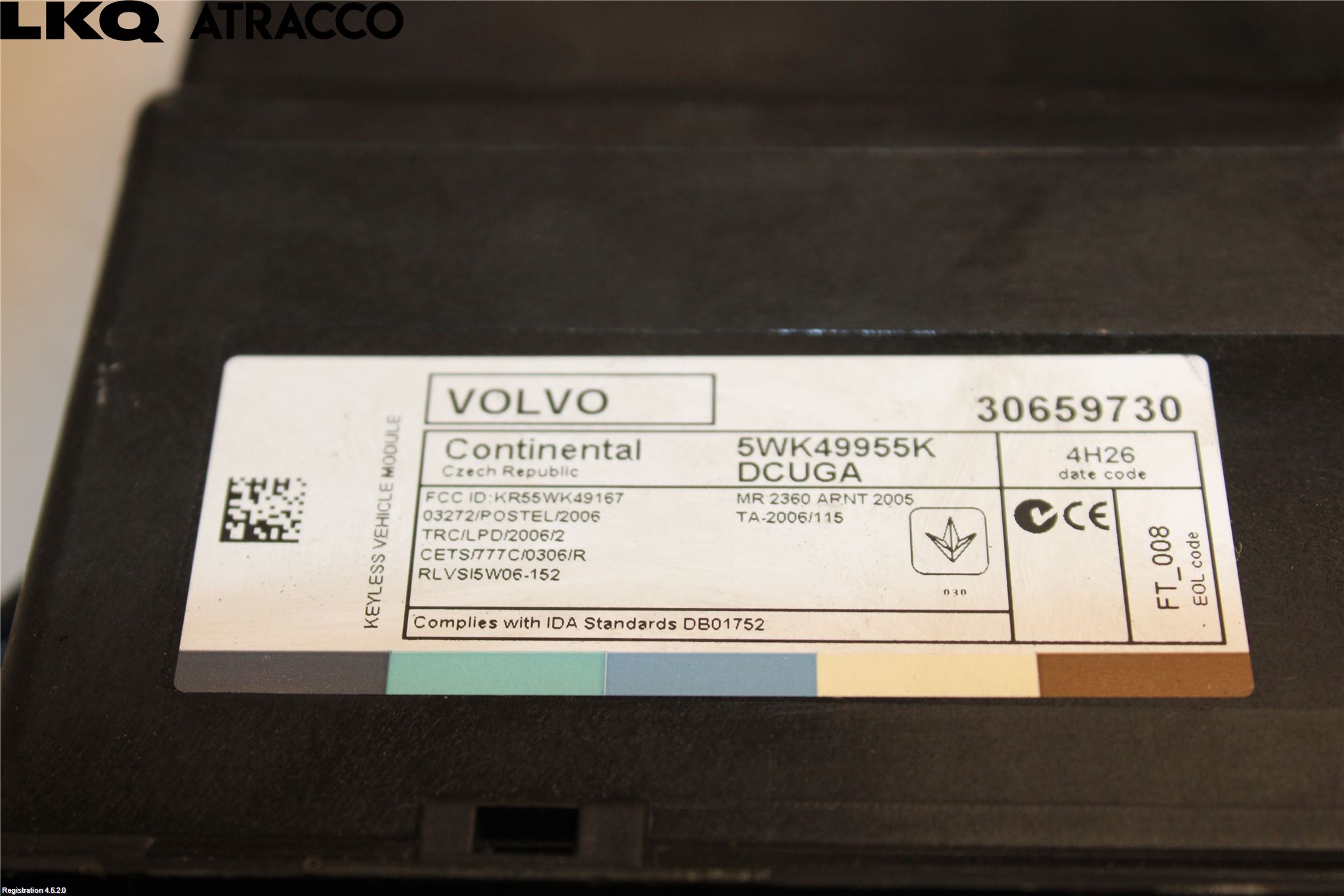 Volvo S60 14-18 Styrenhet Nyckellöst System
