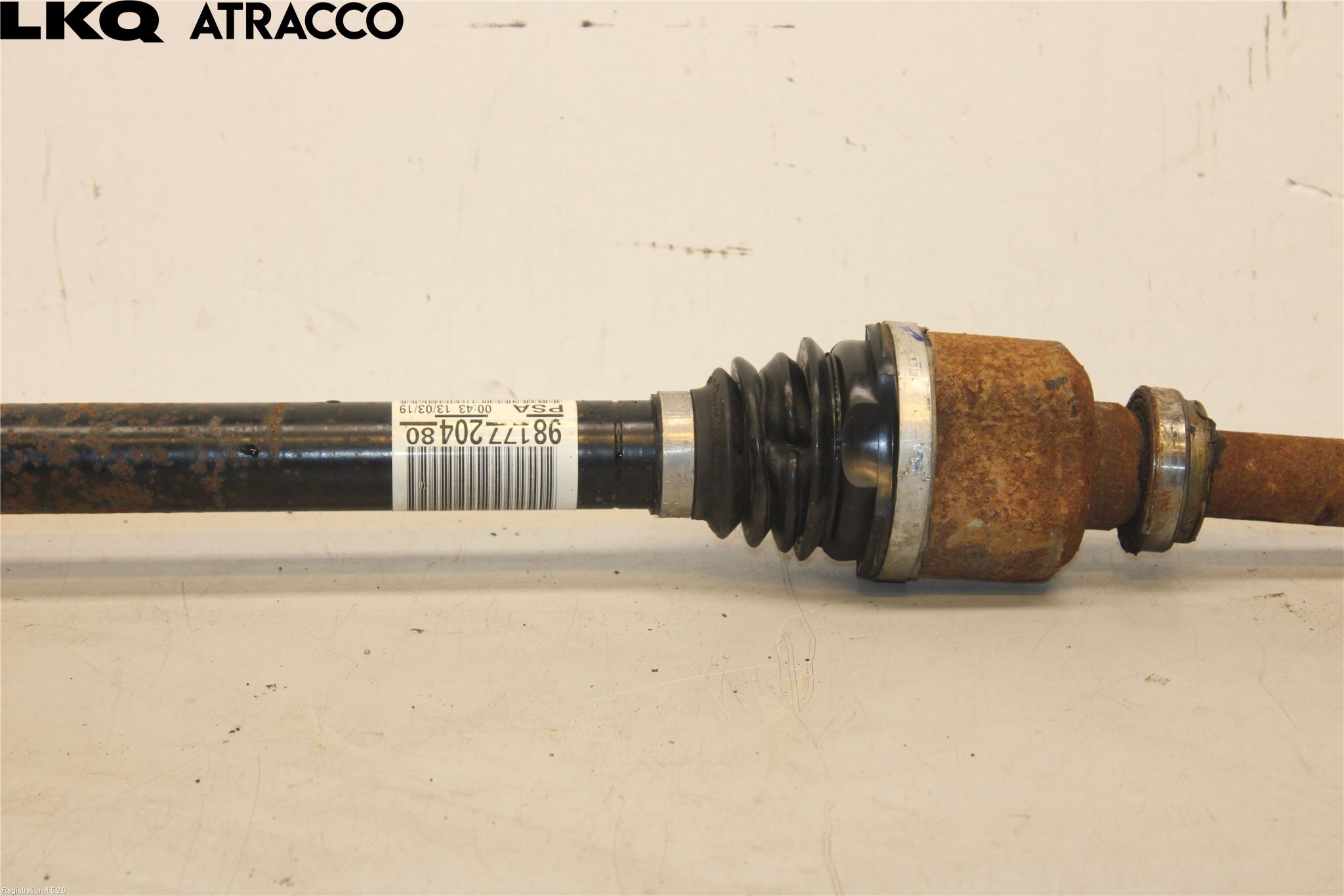 Toyota PROACE II 16- Drivaxel Fram Höger