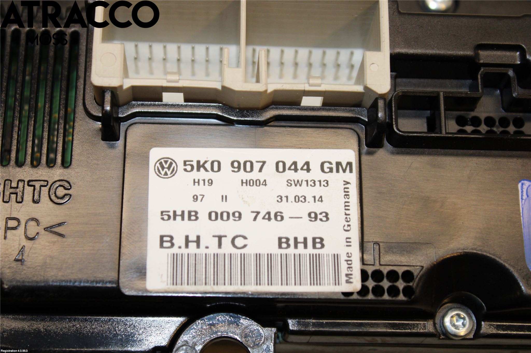Volkswagen VW TIGUAN 07-16 Ac Styrenhet Ac Manöveren