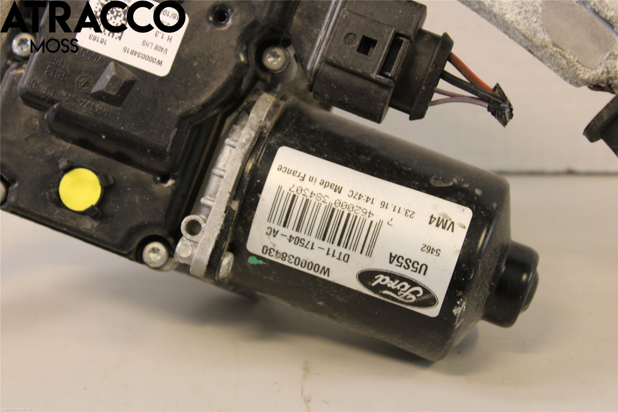 Ford TRANSIT/TOURNEO CONNECT 13-22 Torkarmotor Vindruta