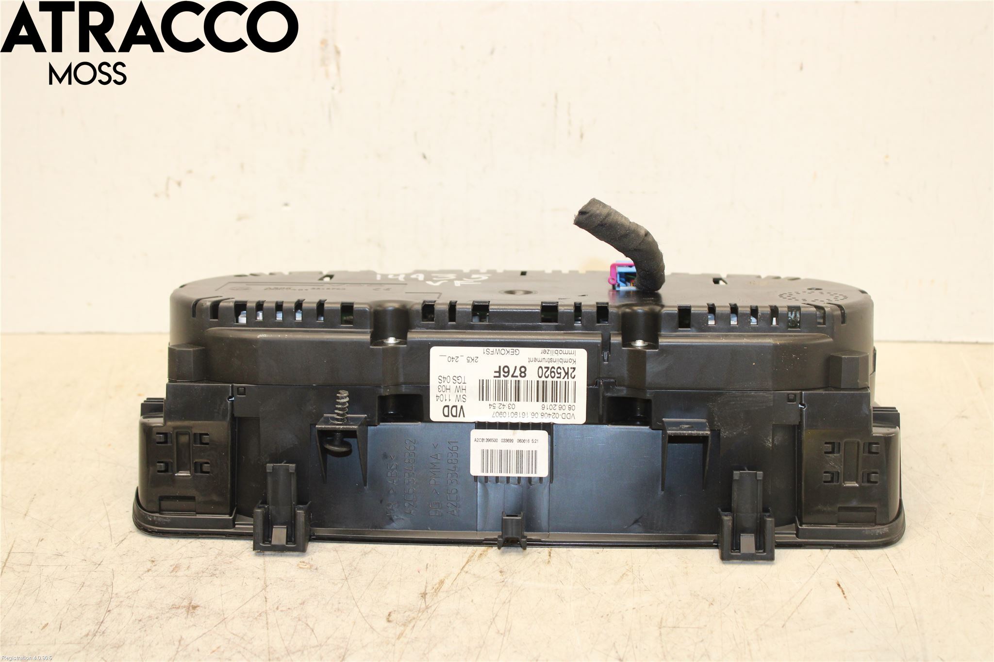 Volkswagen VW CADDY 16-20 Instrument Komb