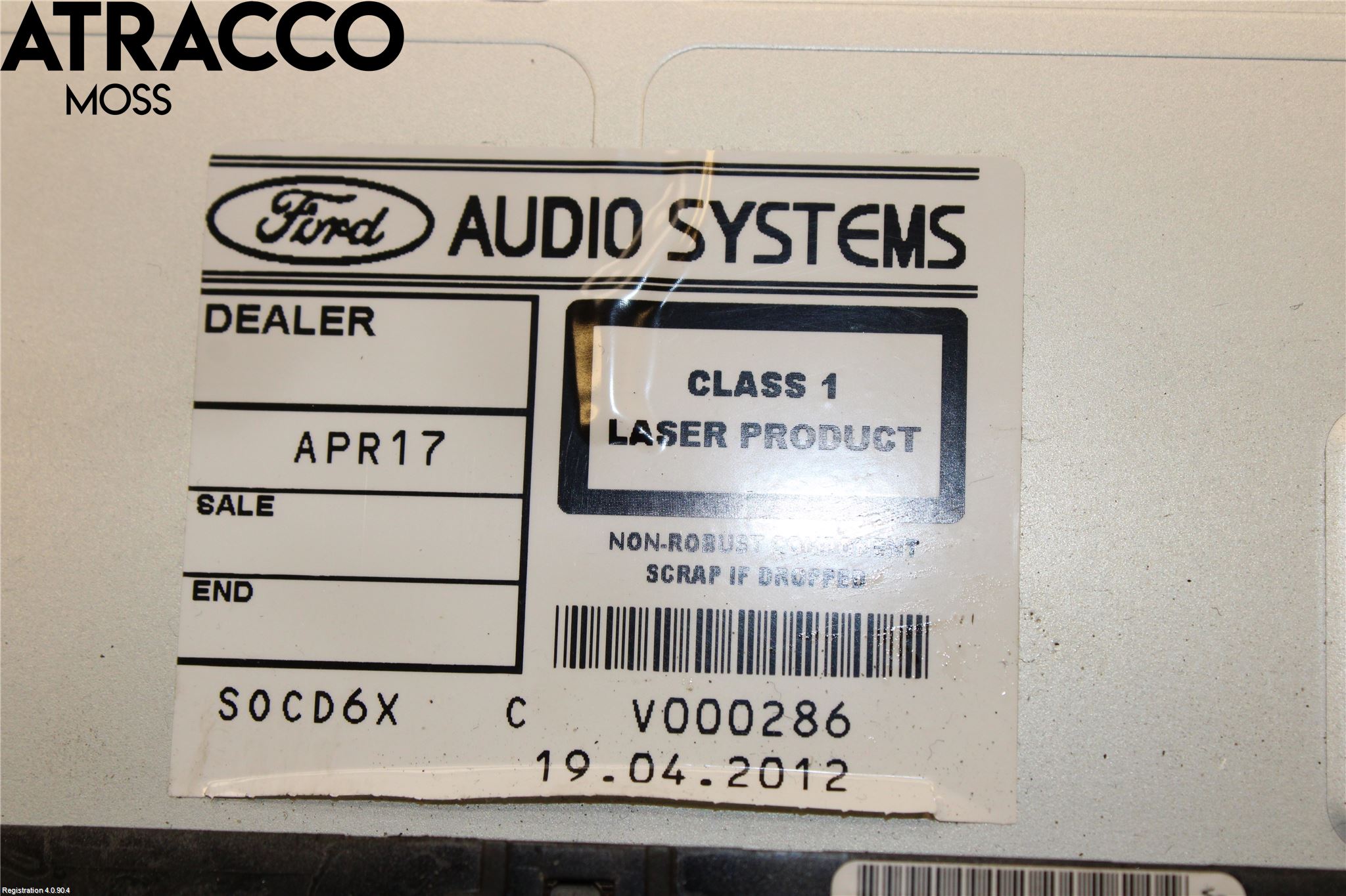 Ford MONDEO 07-15 Cd Radio - Multimediapanel