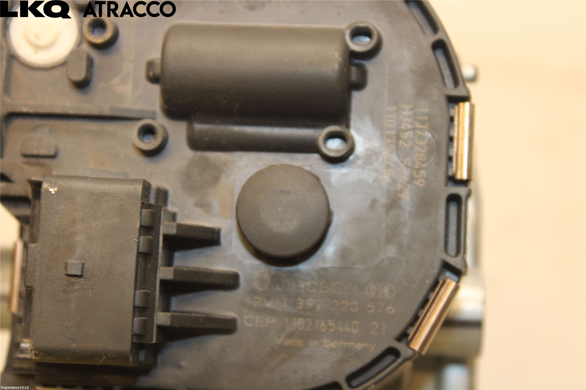 Peugeot 3008 09-16 Torkarmotor Vindruta