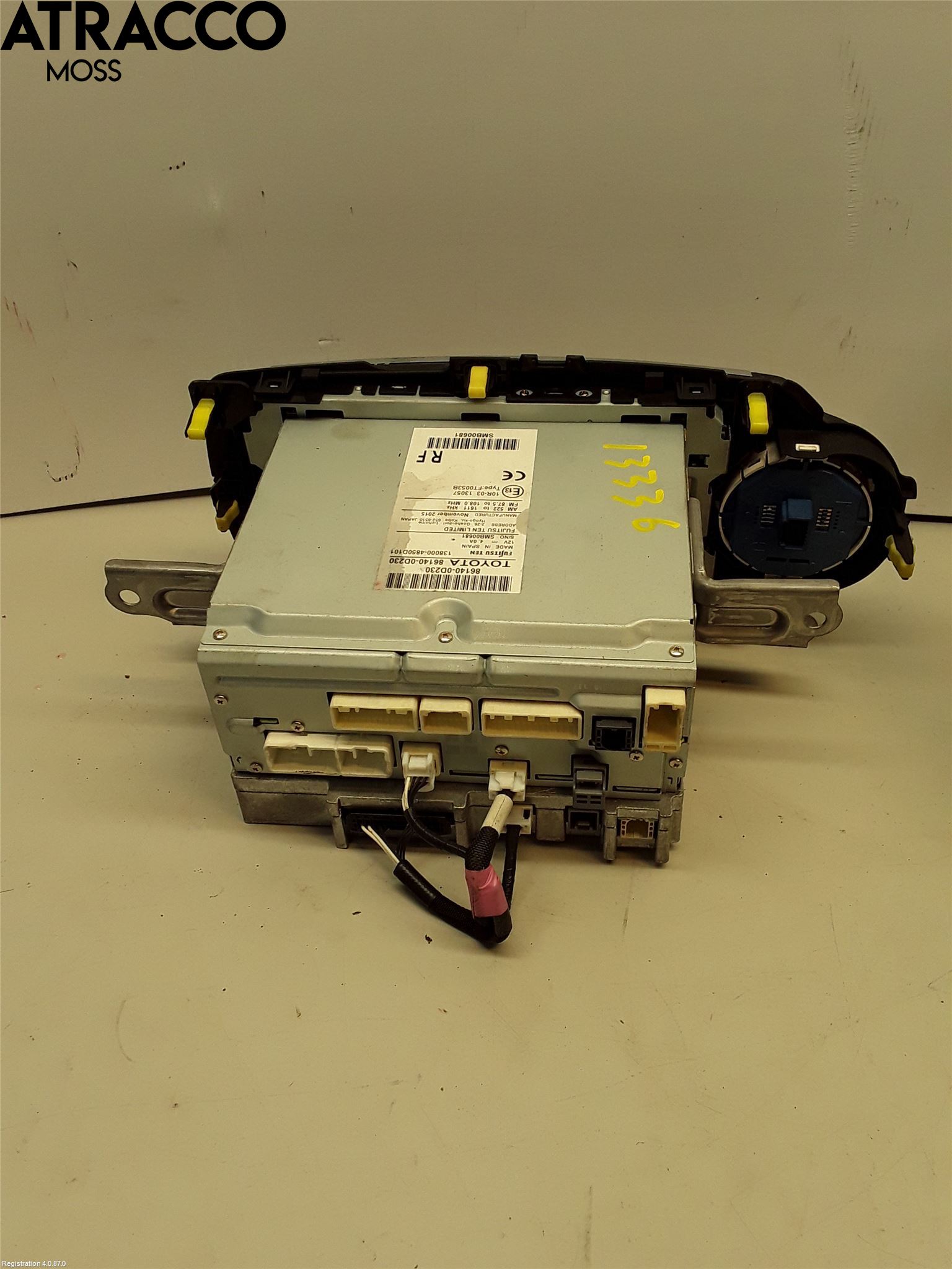 Toyota YARIS XP130 15-20 Radio