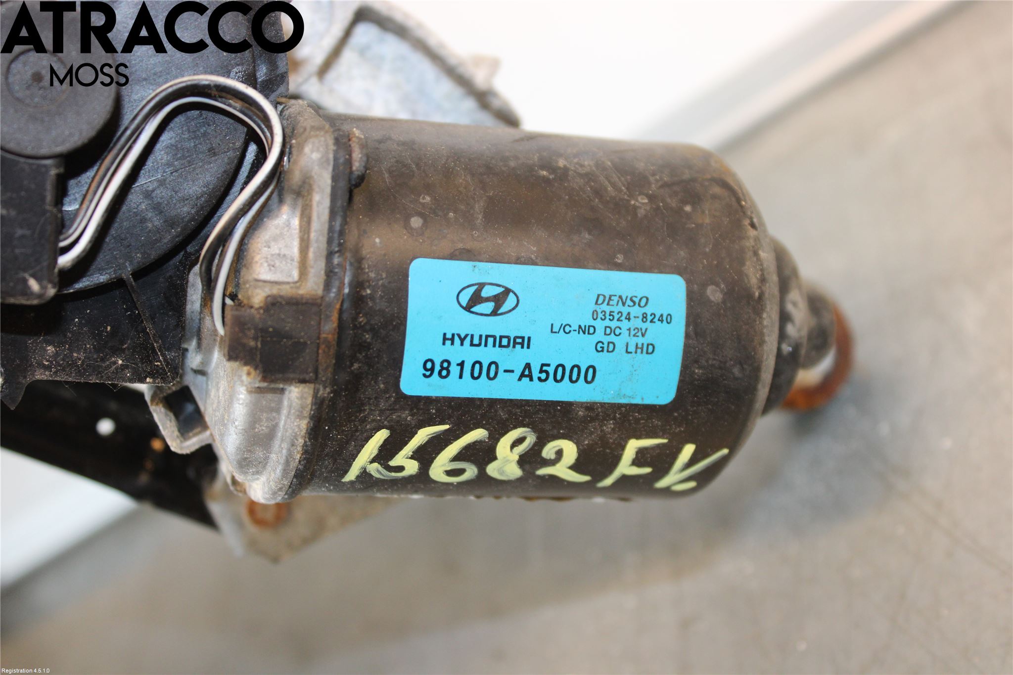 Hyundai i30 GD 13-17 Torkarmotor Vindruta
