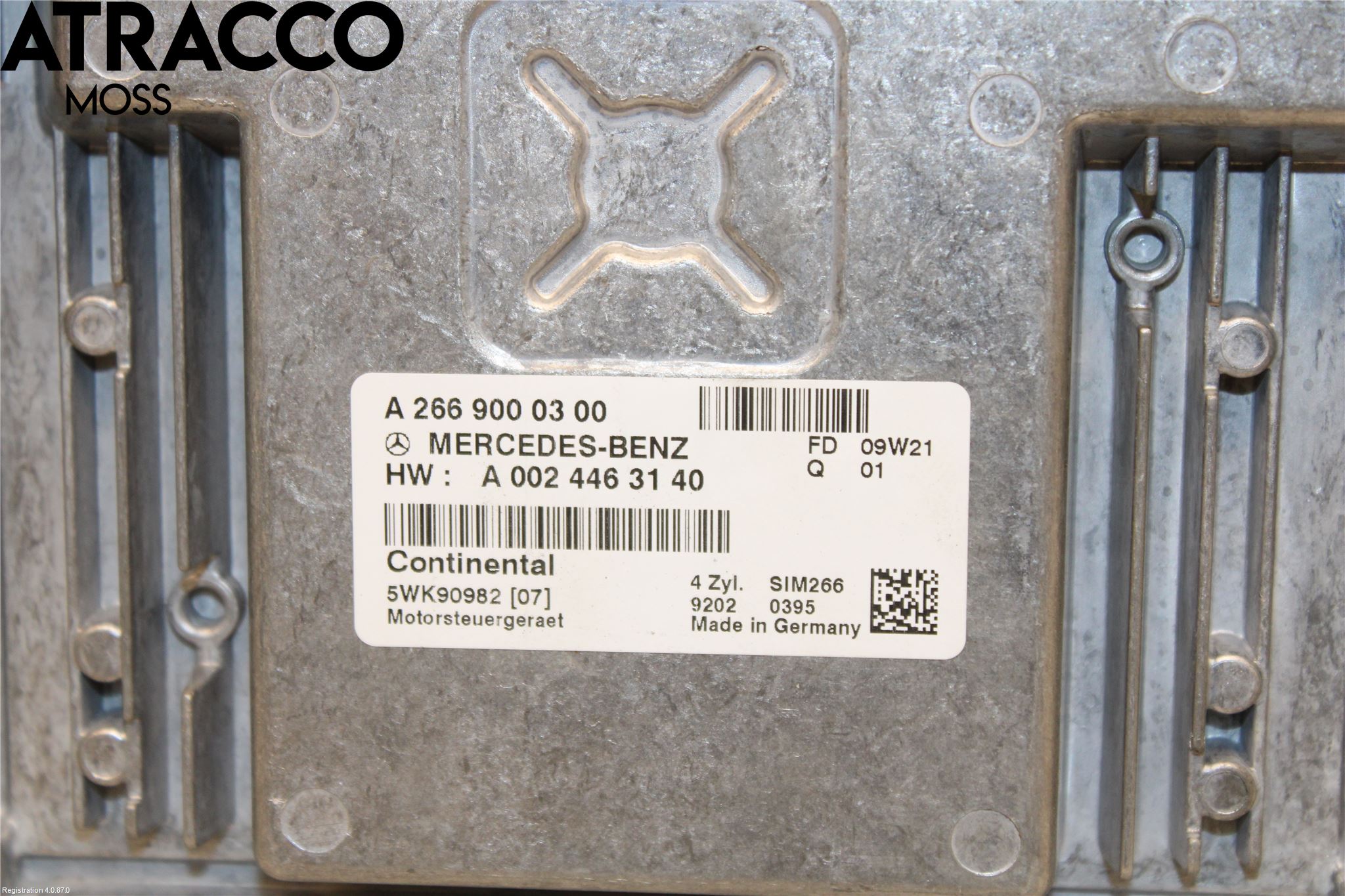 Mercedes-Benz MB B-KLASS (W245) 05-12 Styrenhet Insprut Bensin