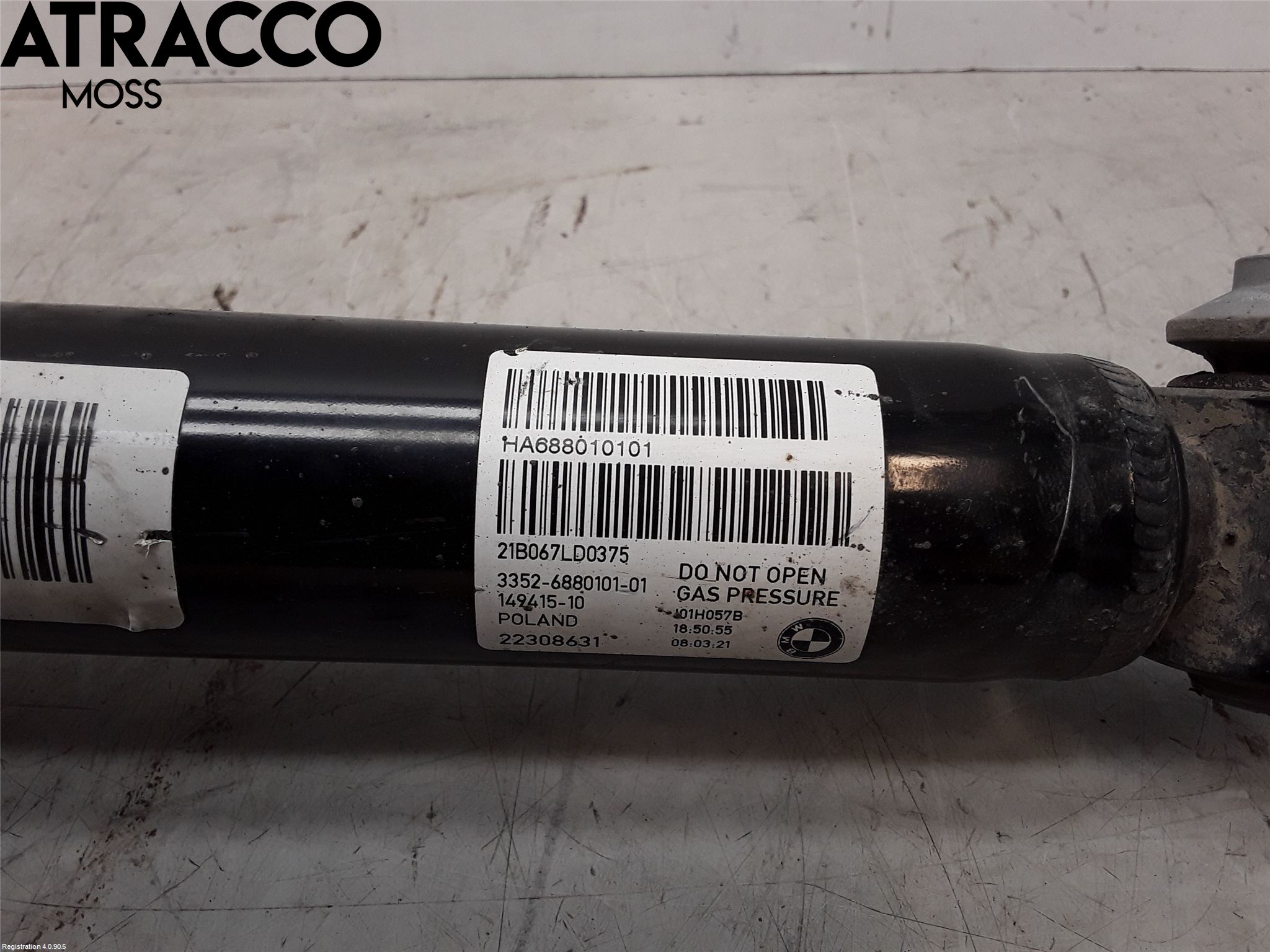 BMW i3 I01 13-22 Fjäderben Bak Höger