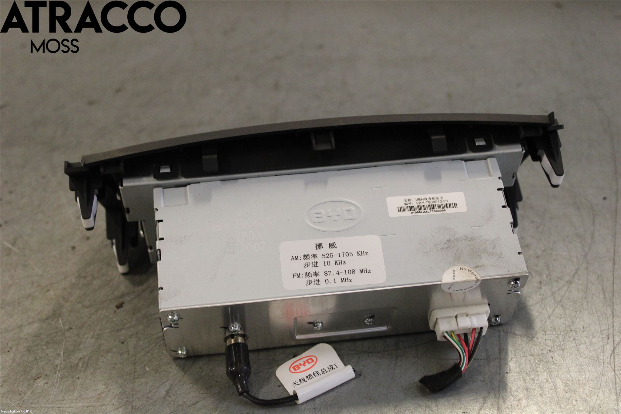BYD ETP3 T3 22- Radio