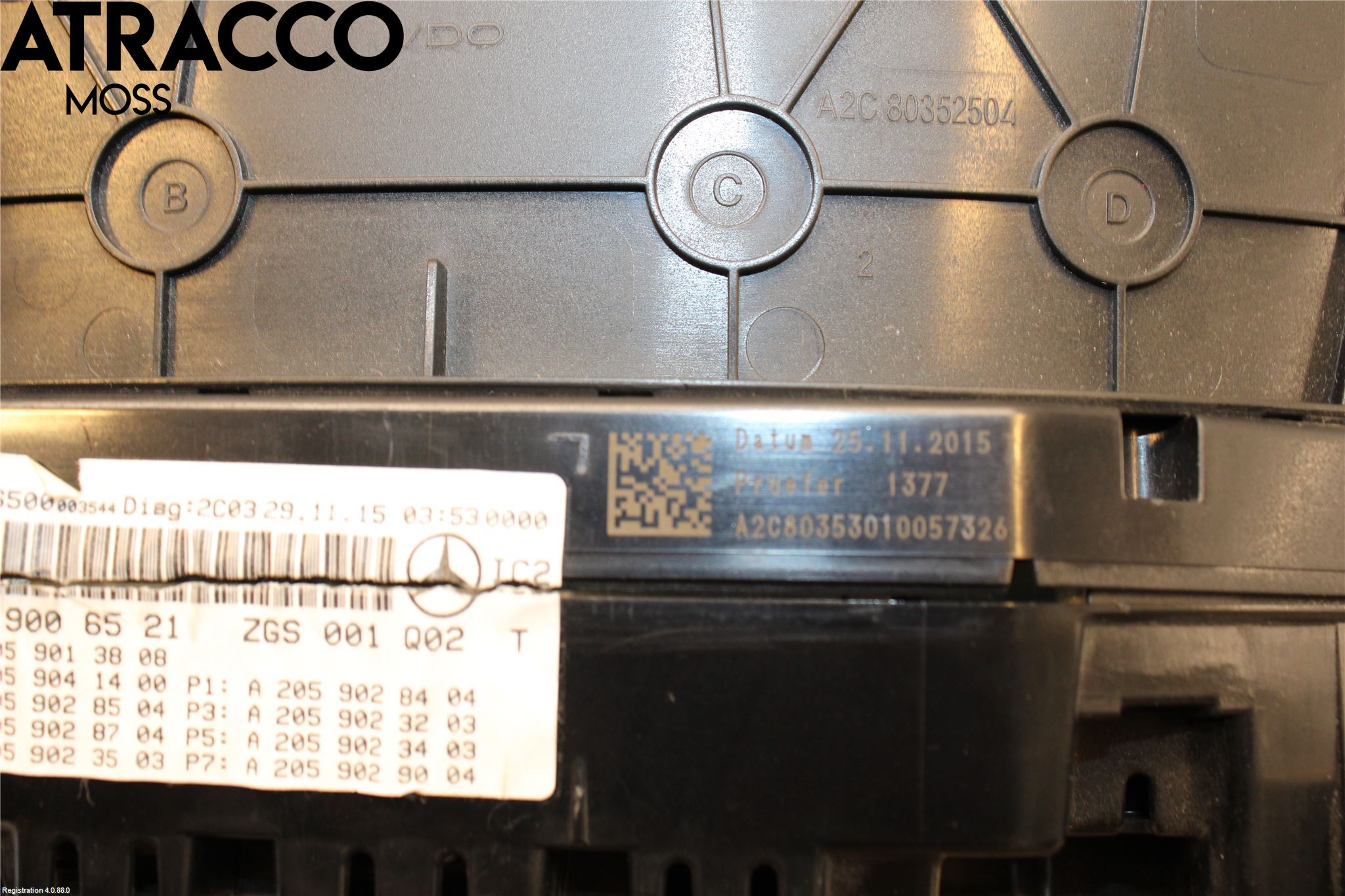 Mercedes-Benz MB C-KLASS (W205) 14-21 Instrument Komb