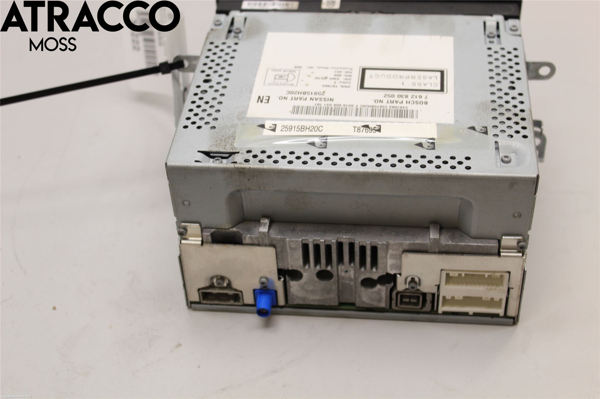 Nissan QASHQAI+2  10-14 Cd Radio - Multimediapanel
