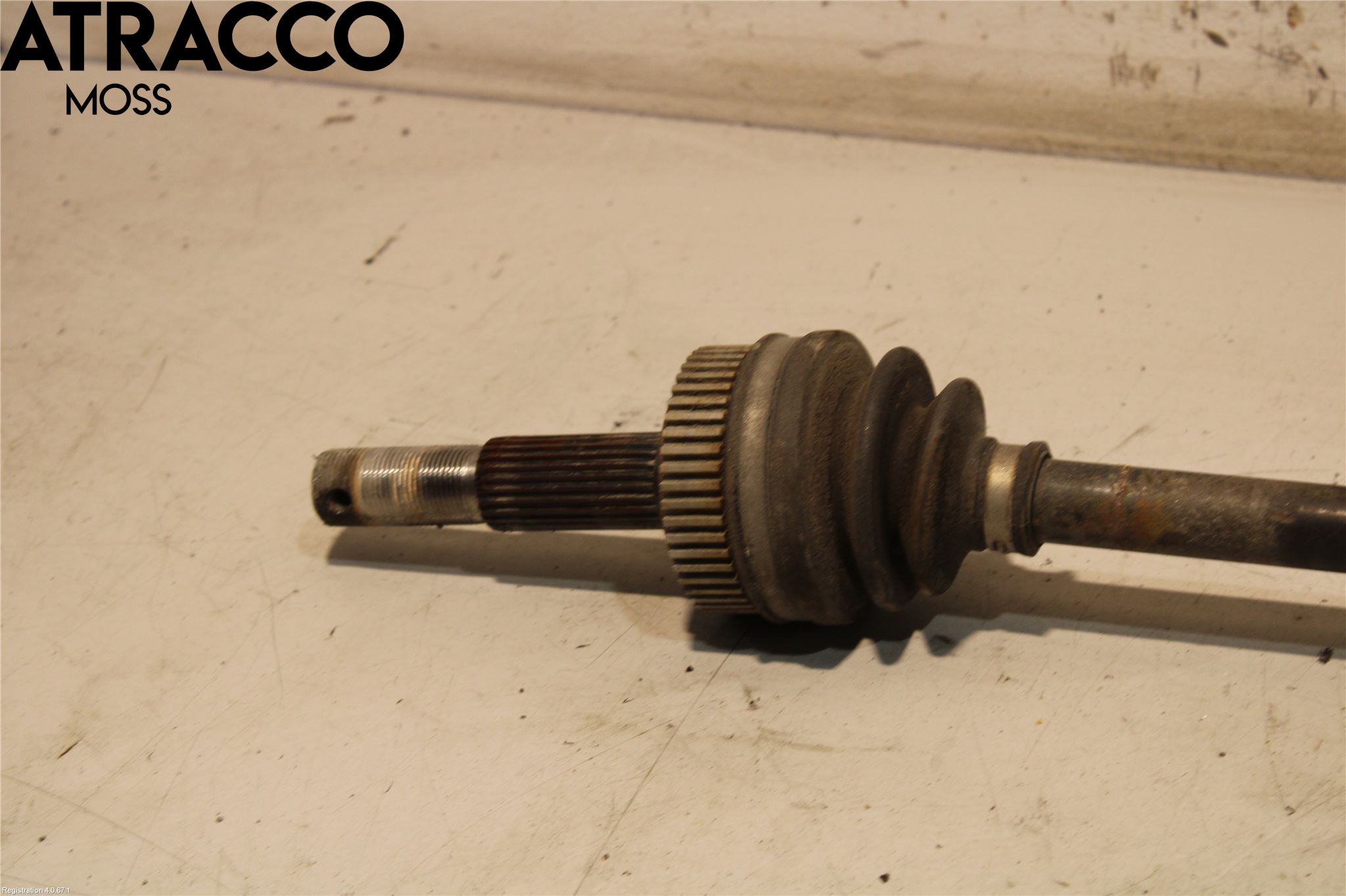 Nissan QASHQAI 14-17 Drivaxel Bak Höger