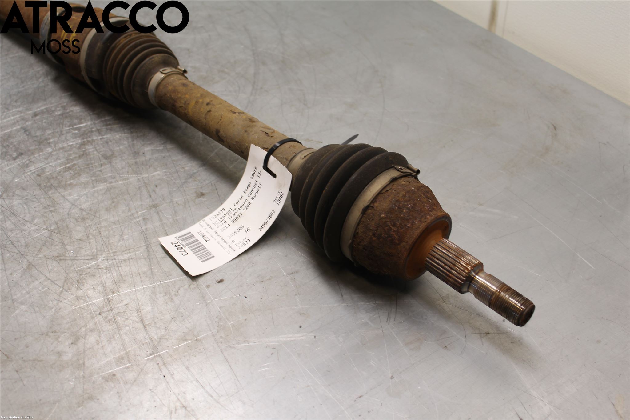 Ford TRANSIT/TOURNEO CONNECT 13-22 Drivaxel Fram Höger