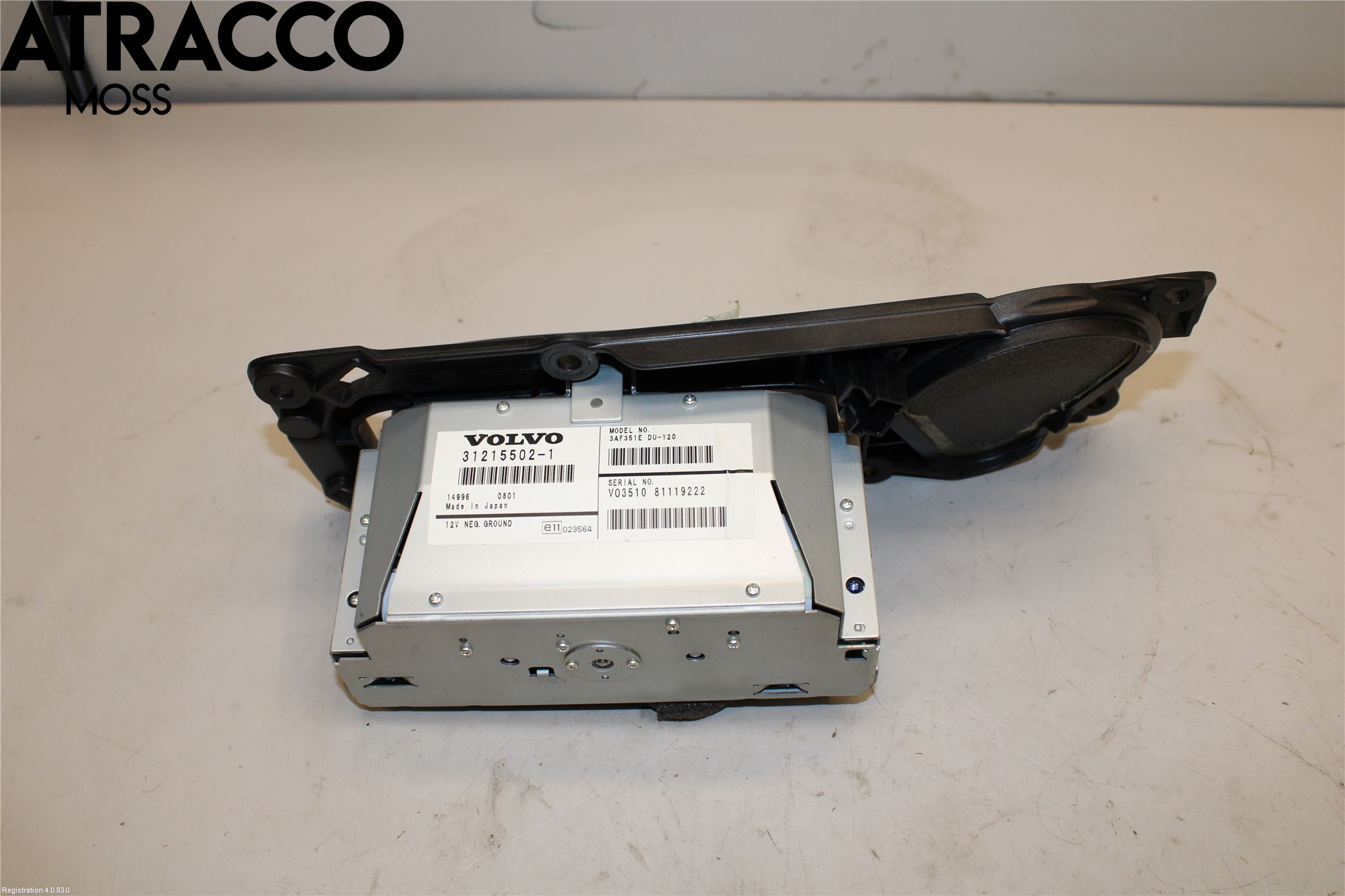 Volvo XC70 08-13 Multifunktionsdisplay