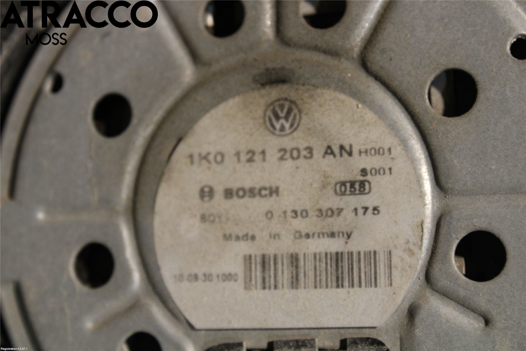 Volkswagen VW GOLF VI 09-13 Kylfläkt El