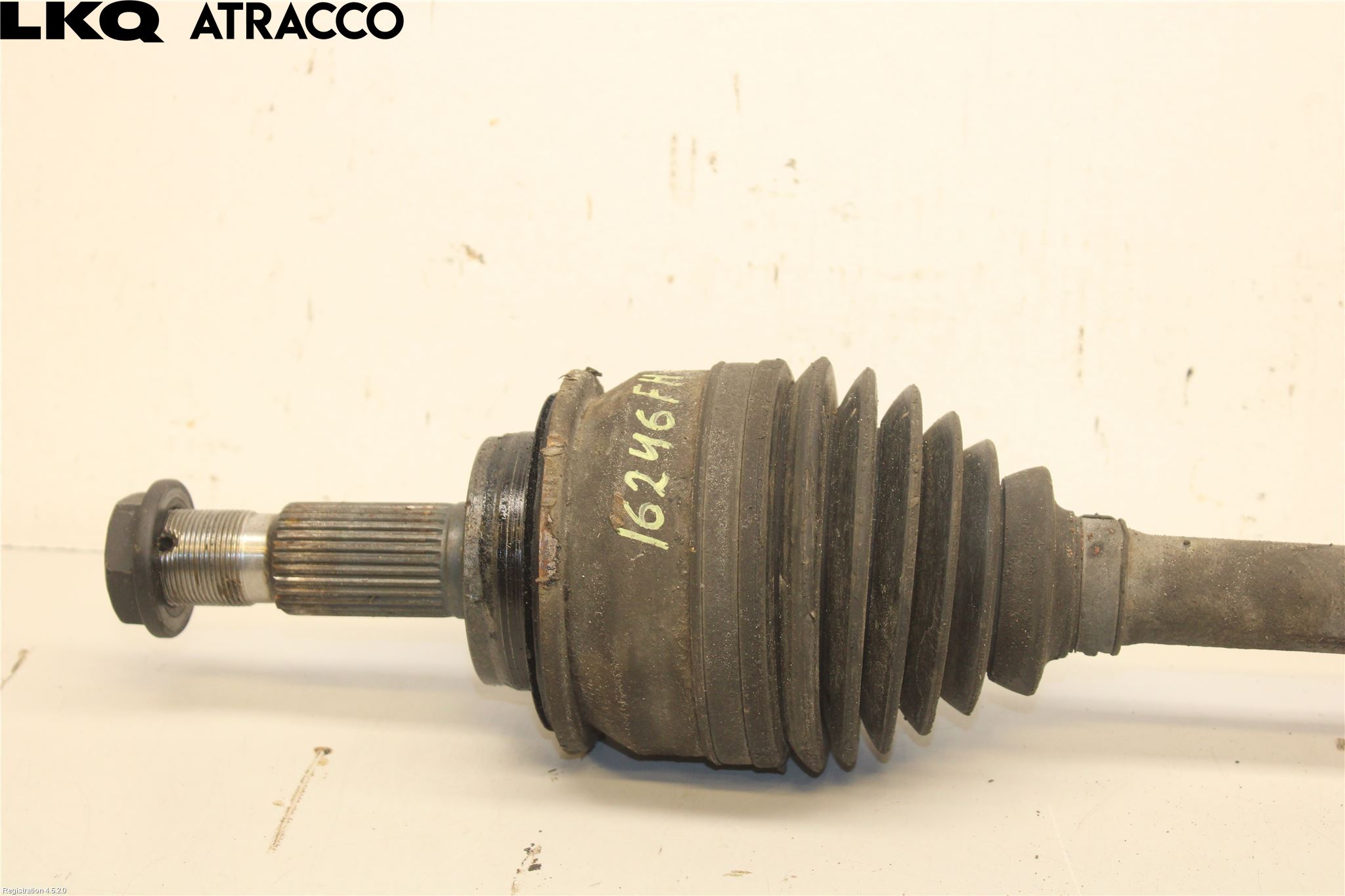 Toyota LANDCRUISER J150 10-23 Drivaxel Fram Höger