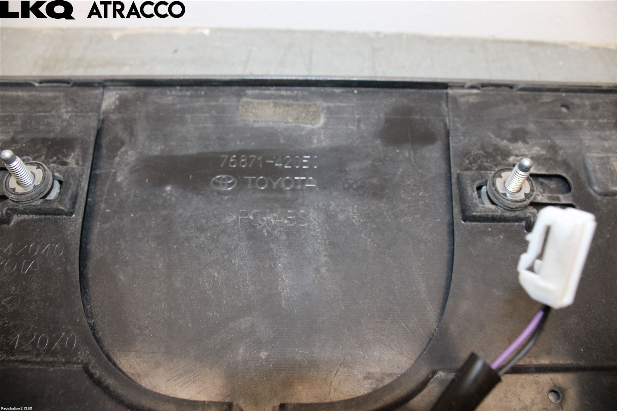 Toyota RAV4 19- Spoiler Baklucka