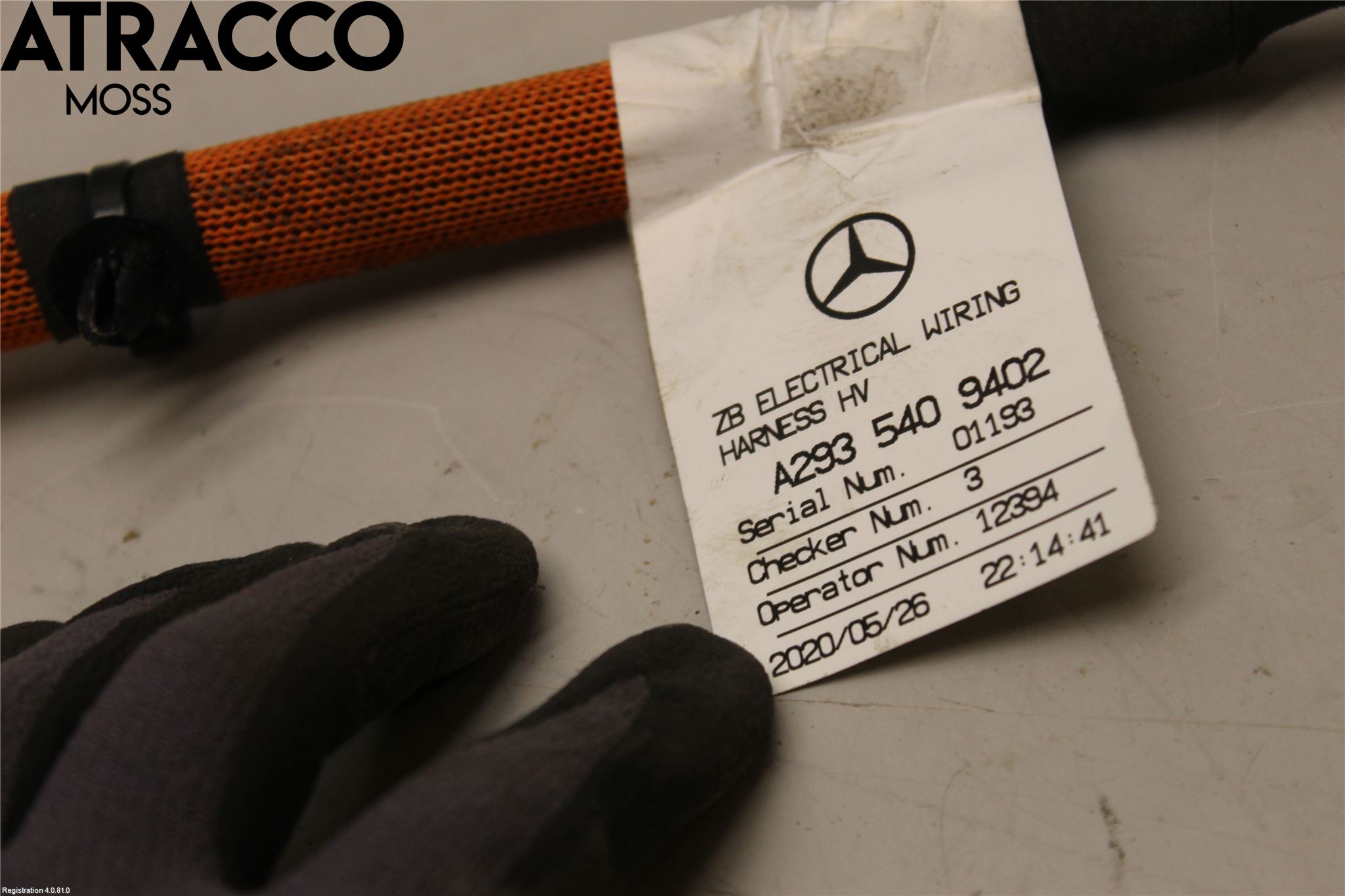 Mercedes-Benz MB EQC (N293) 20- Kabelhärva Högspänning