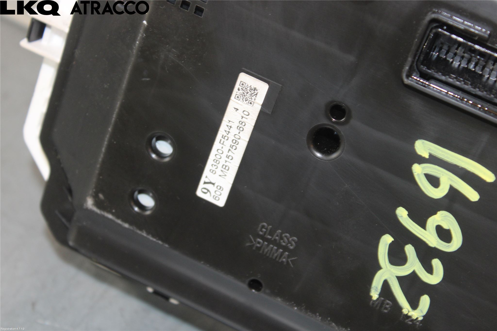 Toyota YARIS XP130 15-20 Instrument Komb