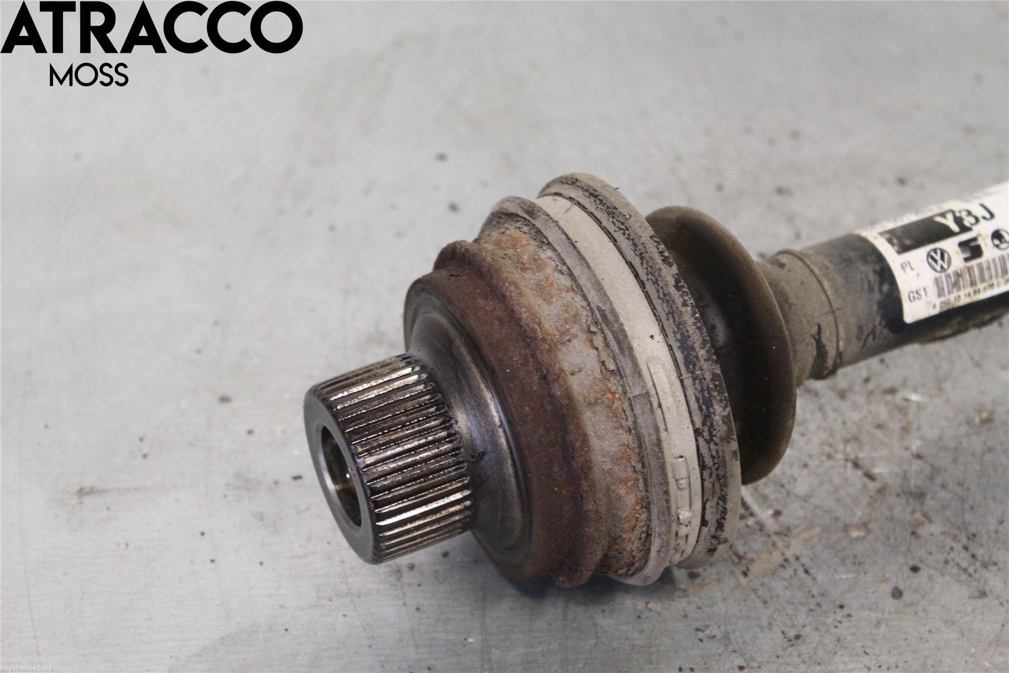 Audi A4/S4 08-11 Drivaxel Bak Vänster
