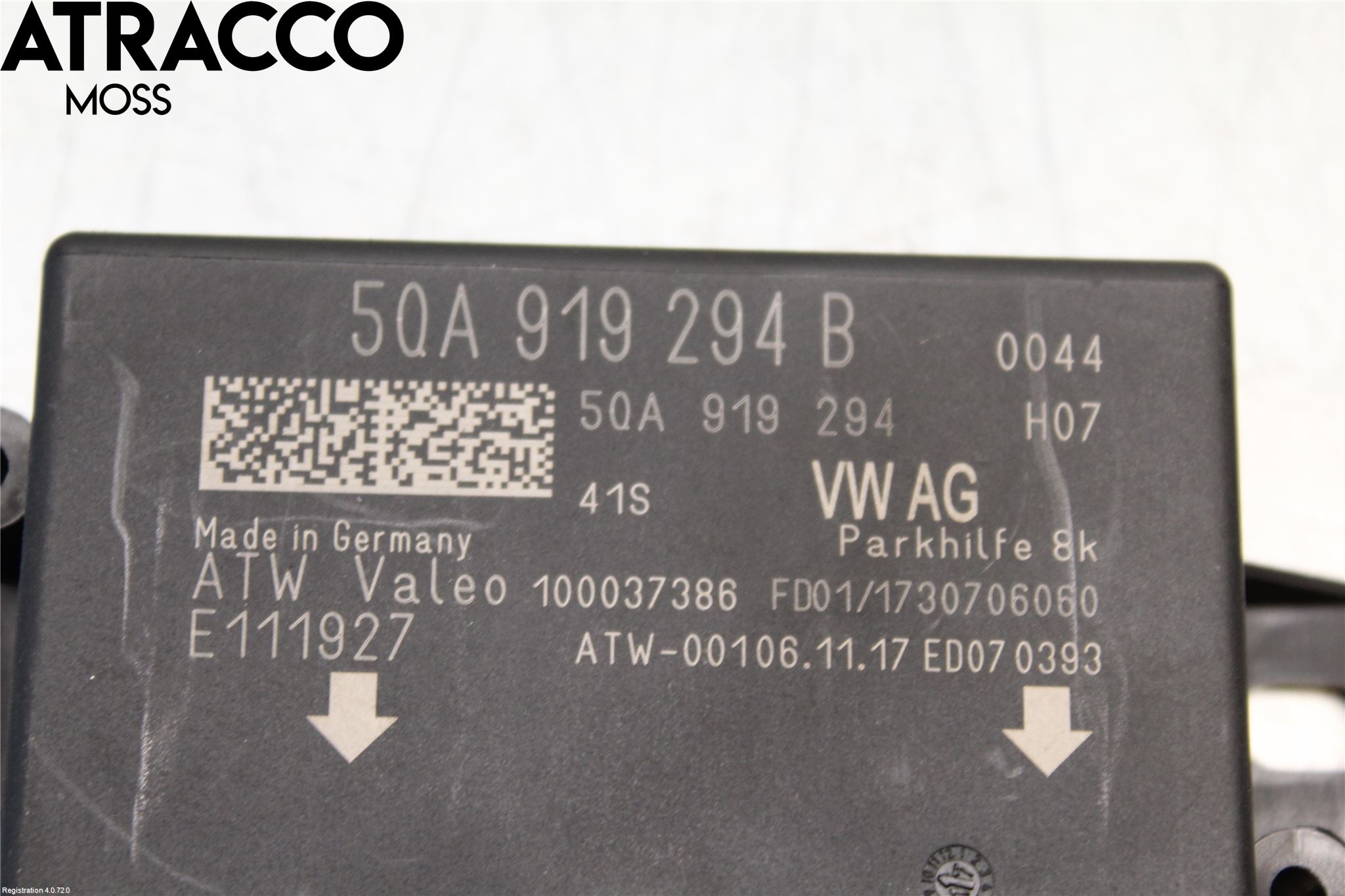 Audi A3/S3 8V 13-20 Styrenhet Parkeringshjälp