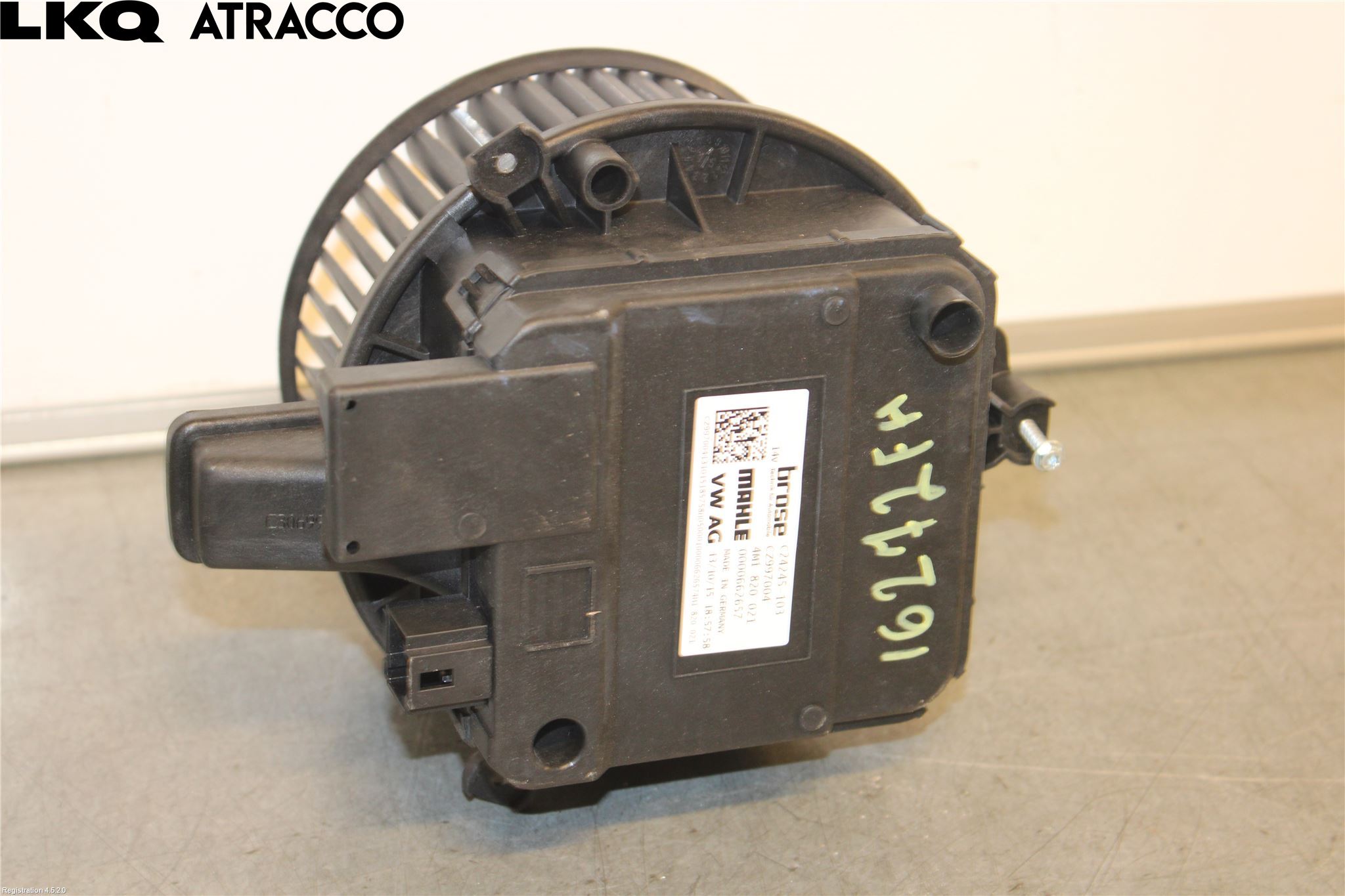 Audi A4/S4 B9 16-19 Värmefläkt