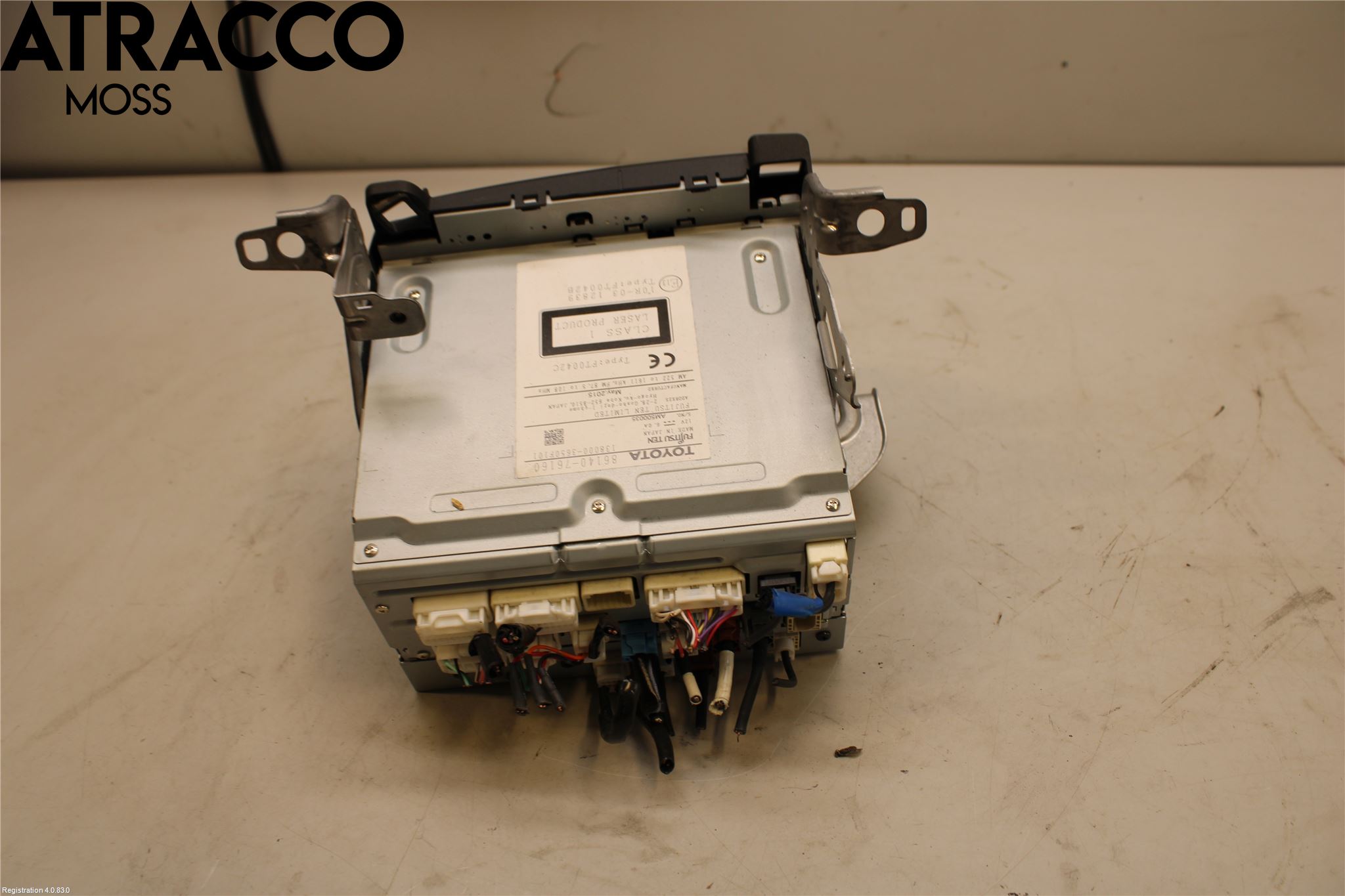 Lexus CT 200h Cd Radio - Multimediapanel