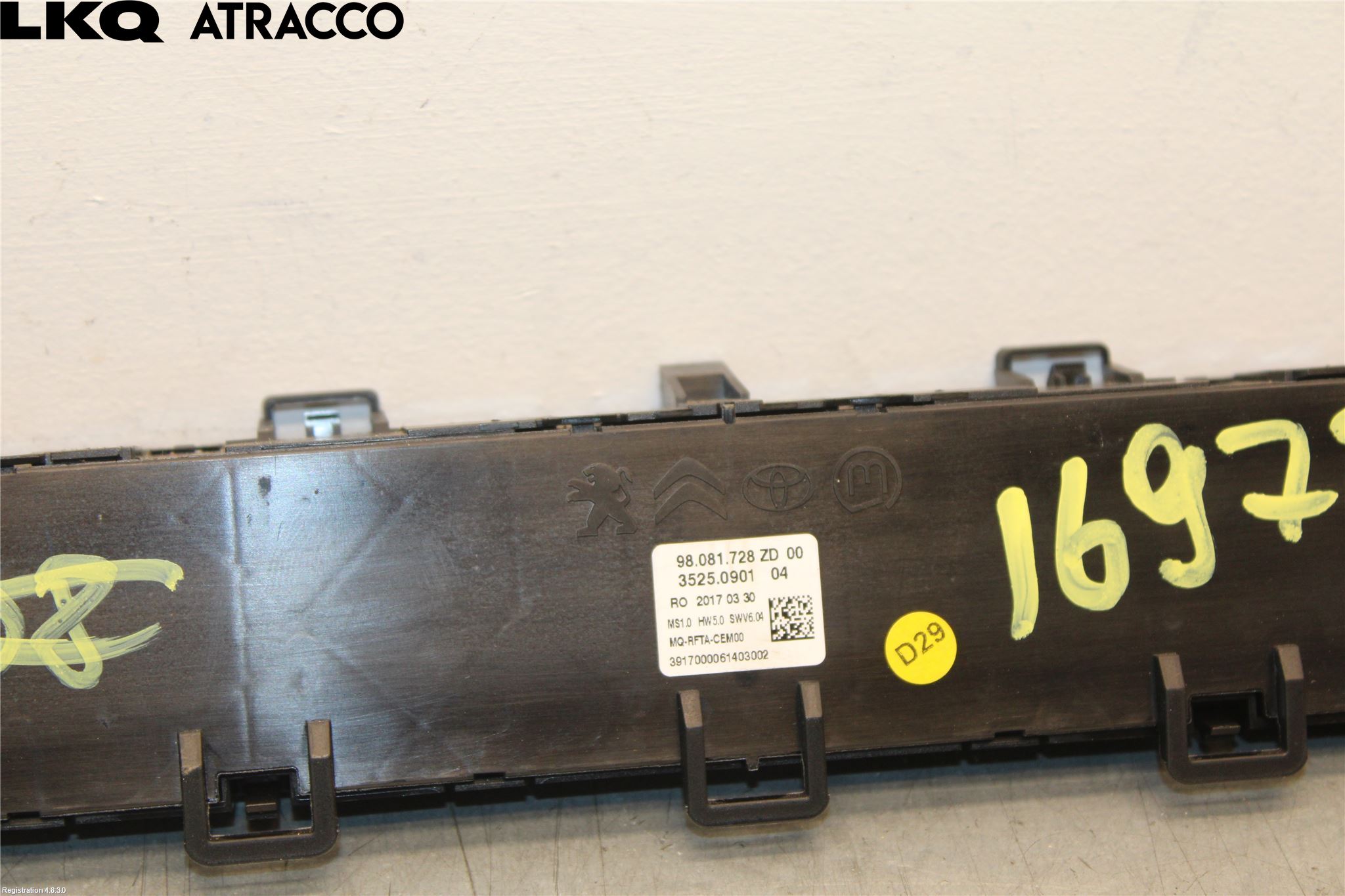 Toyota PROACE II 16- Ac Styrenhet Ac Manöveren