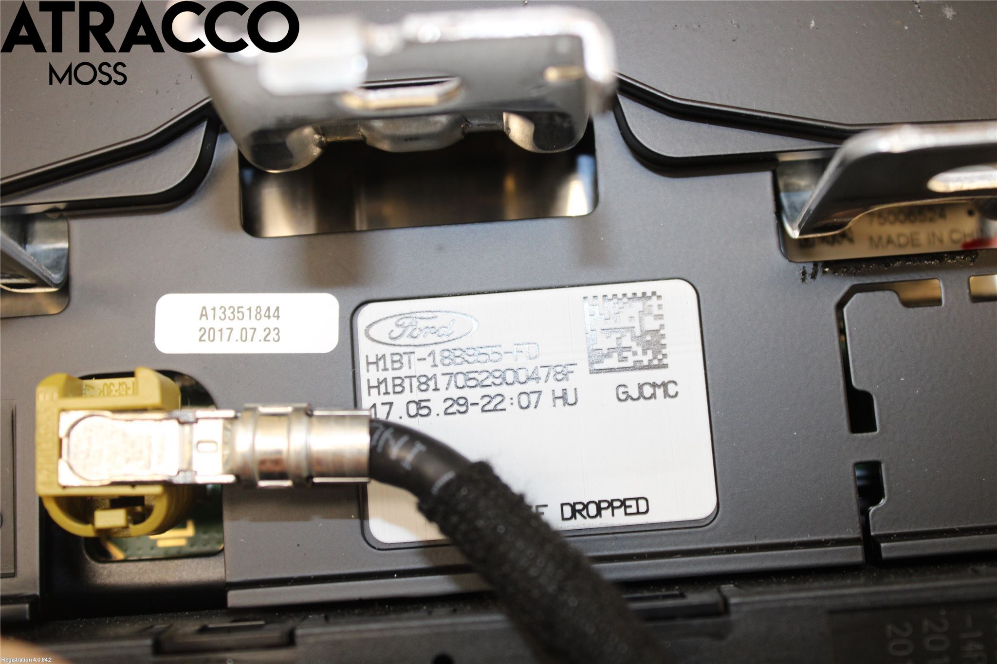 Ford FIESTA (VII) 18-23 Cd Radio - Multimediapanel