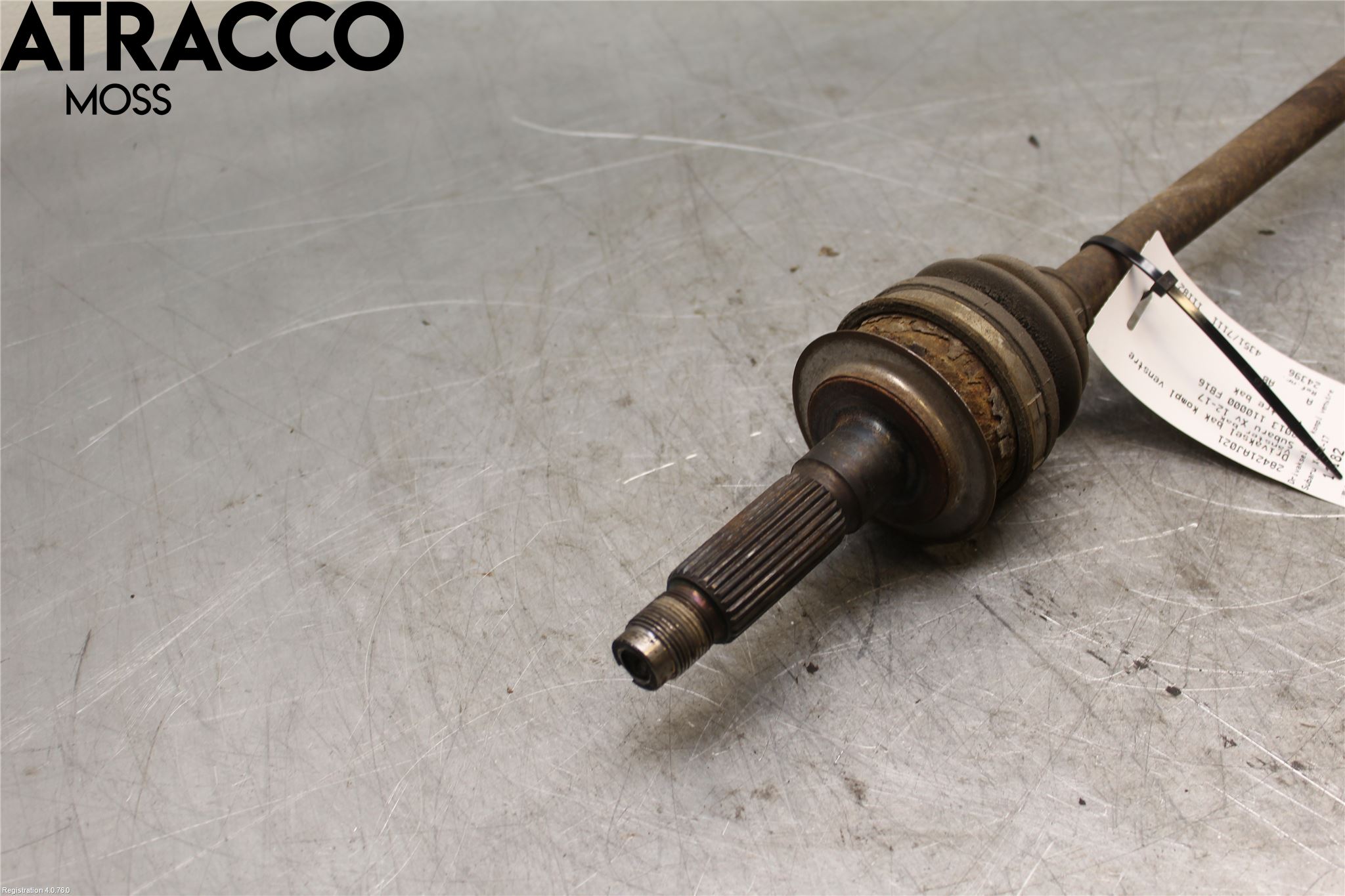 Subaru XV 12-17 Drivaxel Bak Vänster