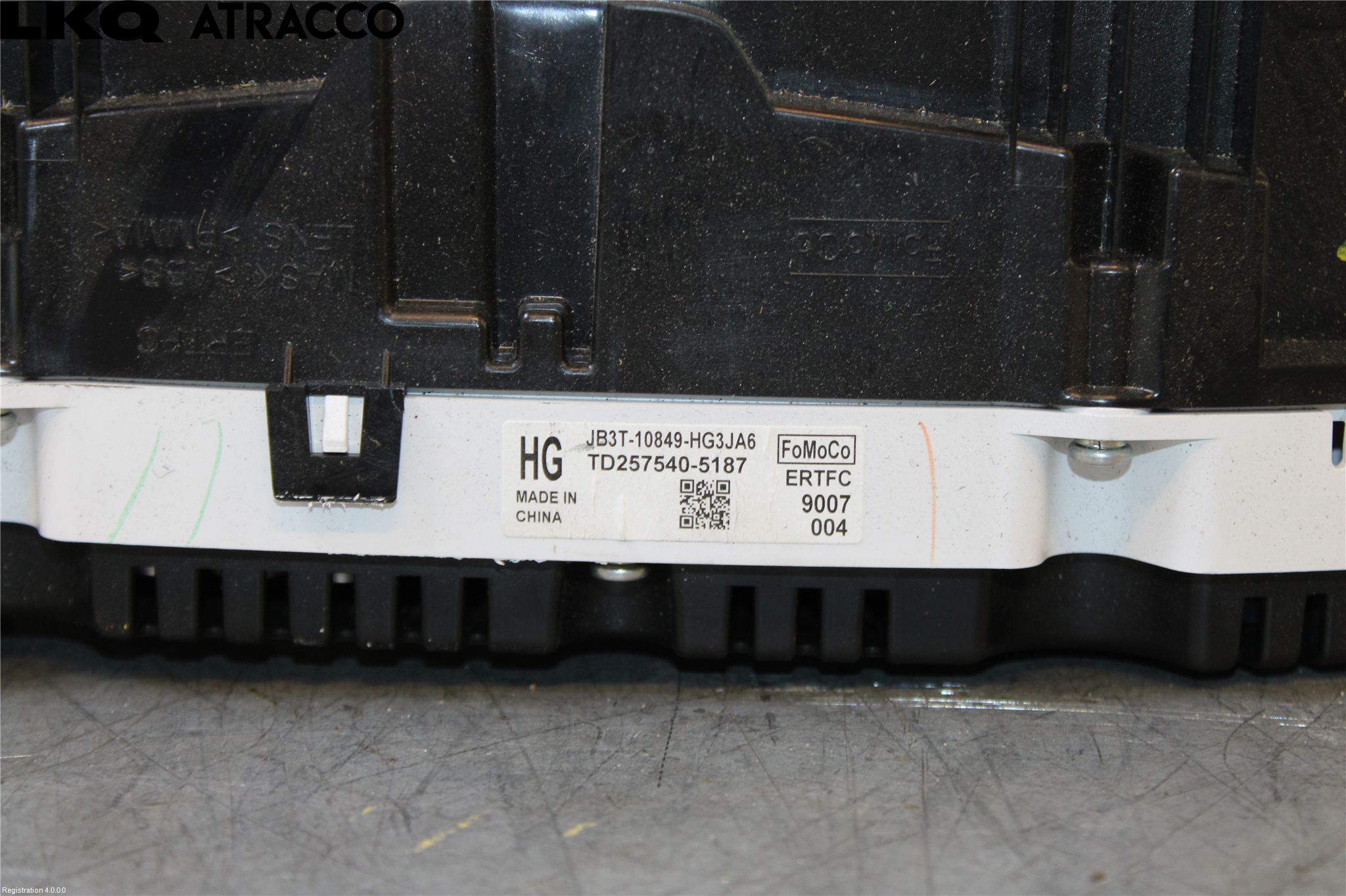 Ford RANGER EU 12-23 Instrument Hast
