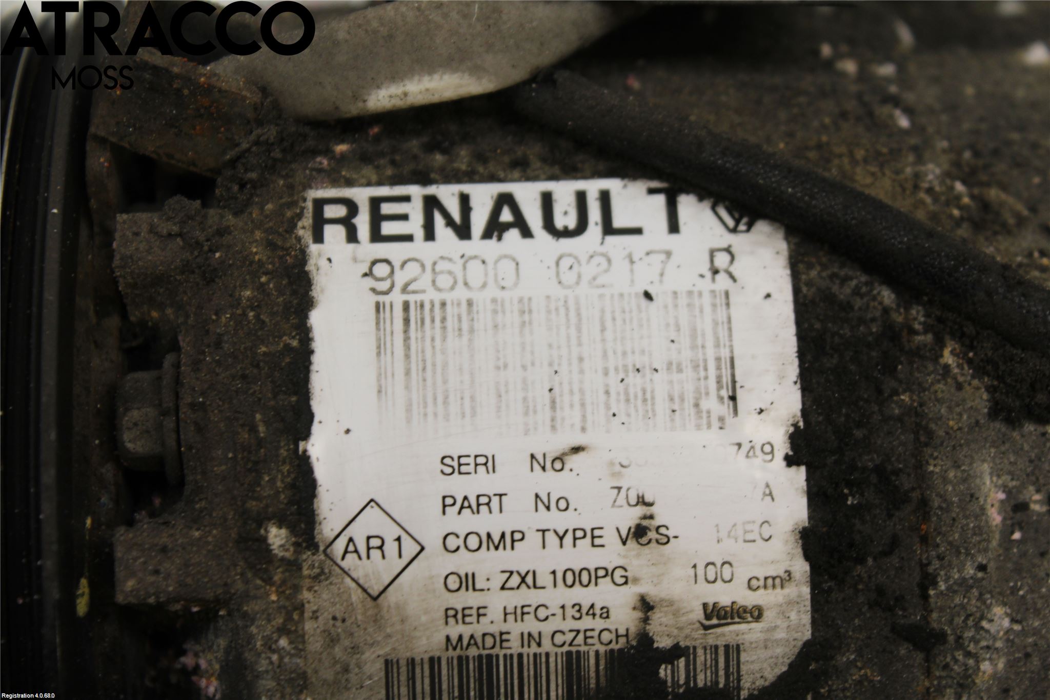 Renault CLIO IV 12-16 Ac Kompressor