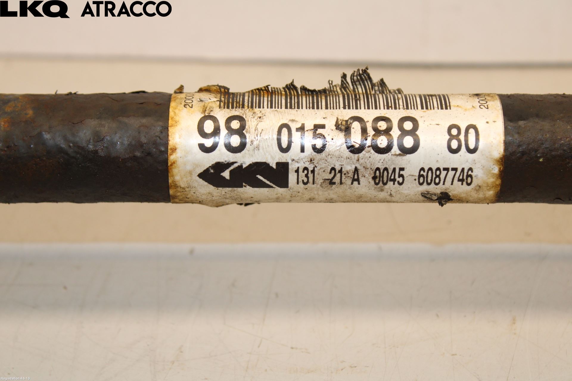 Peugeot EXPERT 07-14 Drivaxel Fram Höger