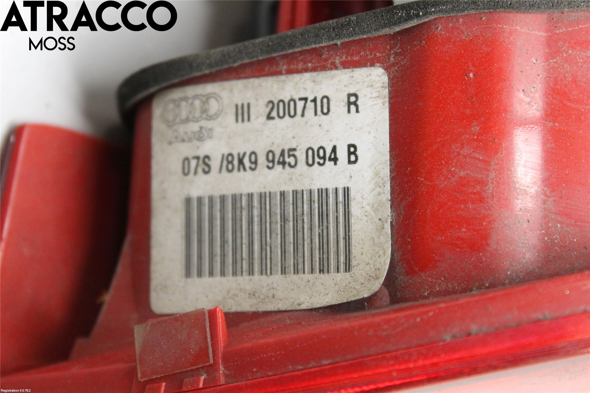 Audi A4/S4 08-11 Bakljus Lucka Hö