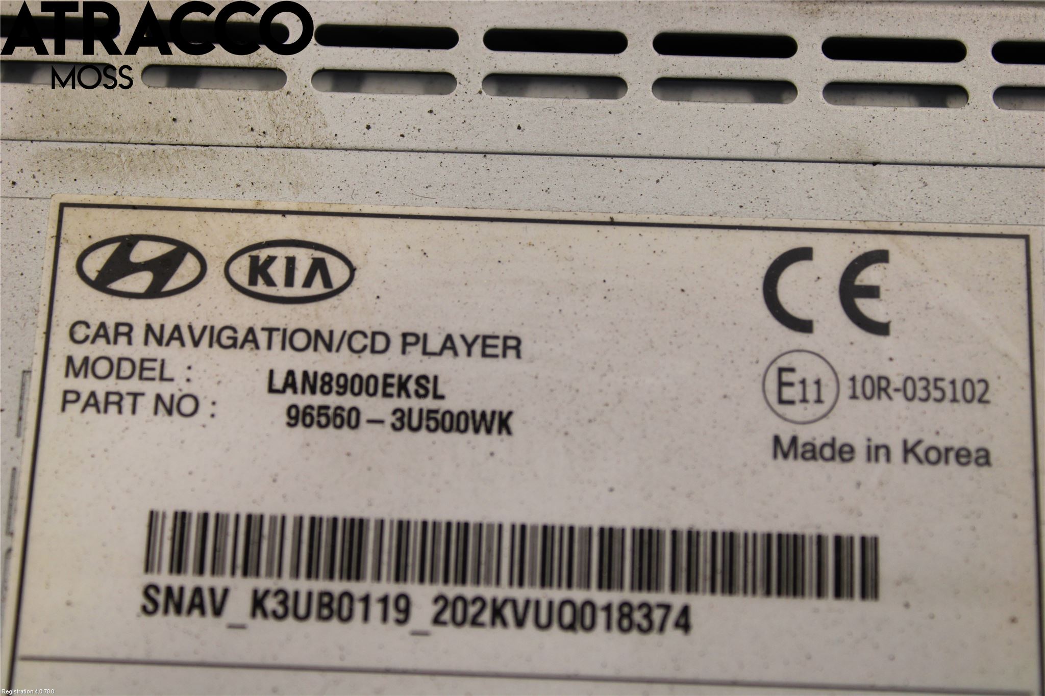 Kia SPORTAGE (SL) 11-15 Cd Radio - Multimediapanel