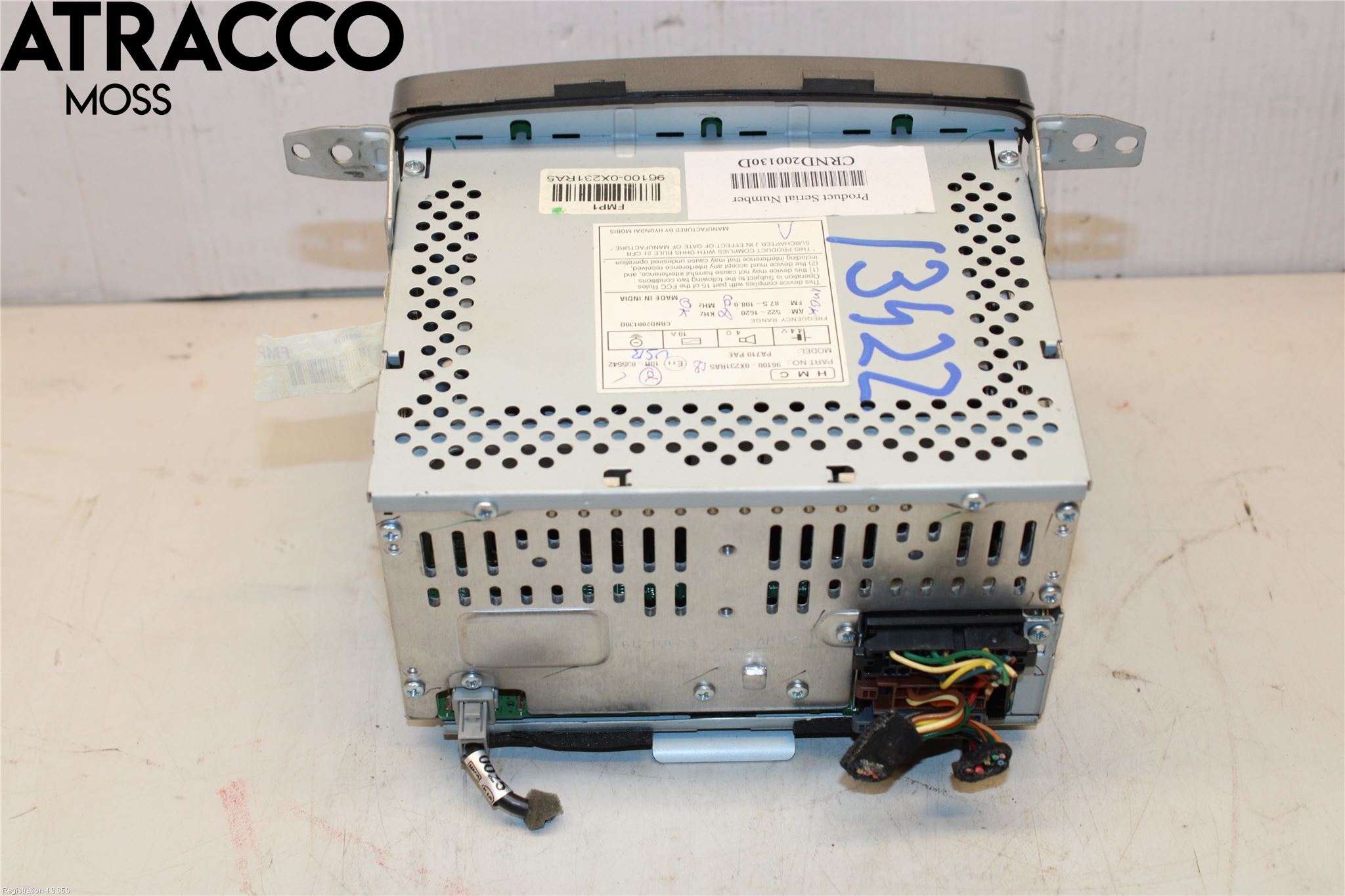 Hyundai i10 PA 08-13 Cd Radio - Multimediapanel