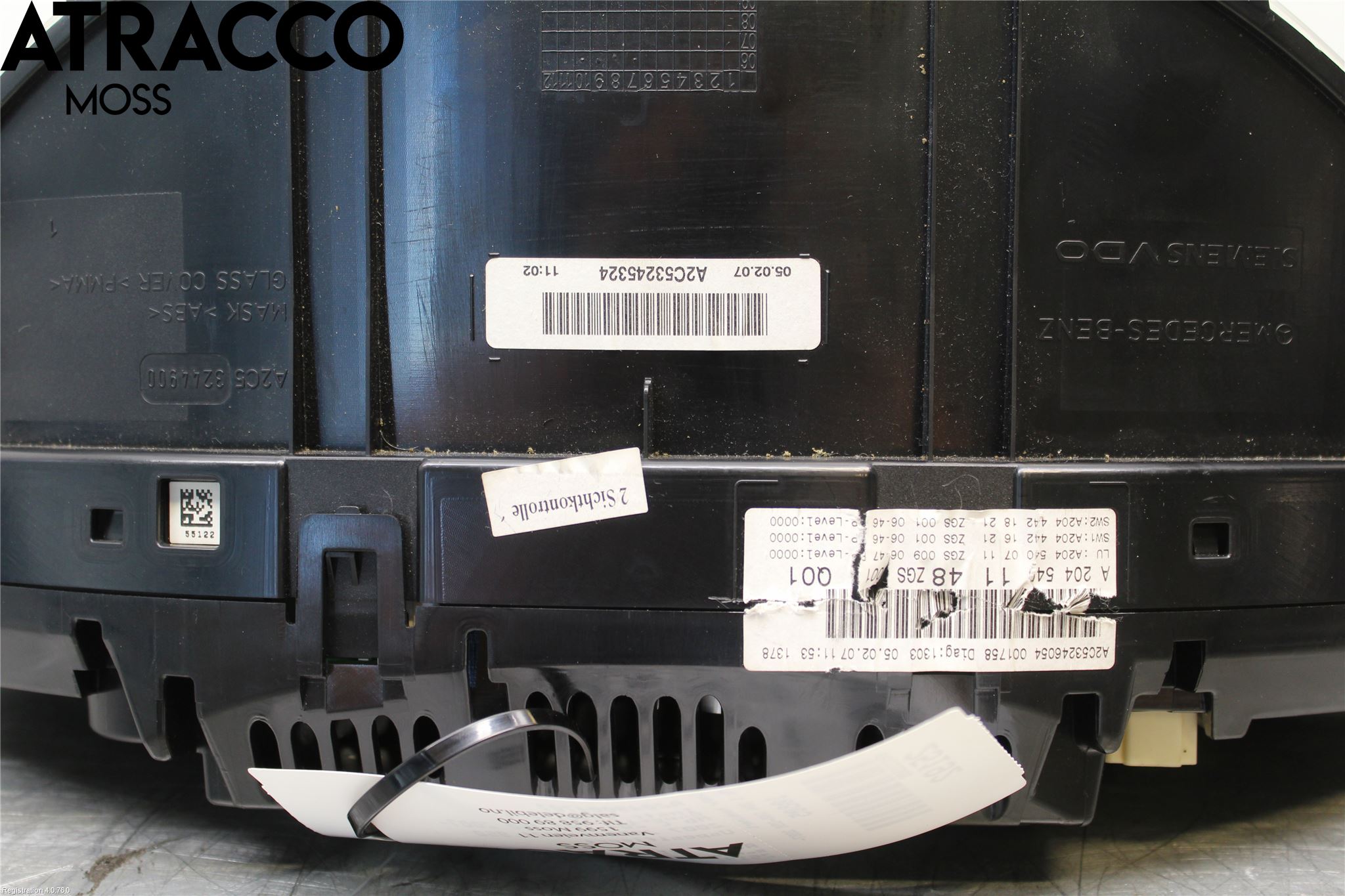 Mercedes-Benz MB C-KLASS (W204) 07-15 Instrument Komb